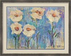 "Fantasy with Flowers 221" Mixed , paper, 59x42cm, Unframed