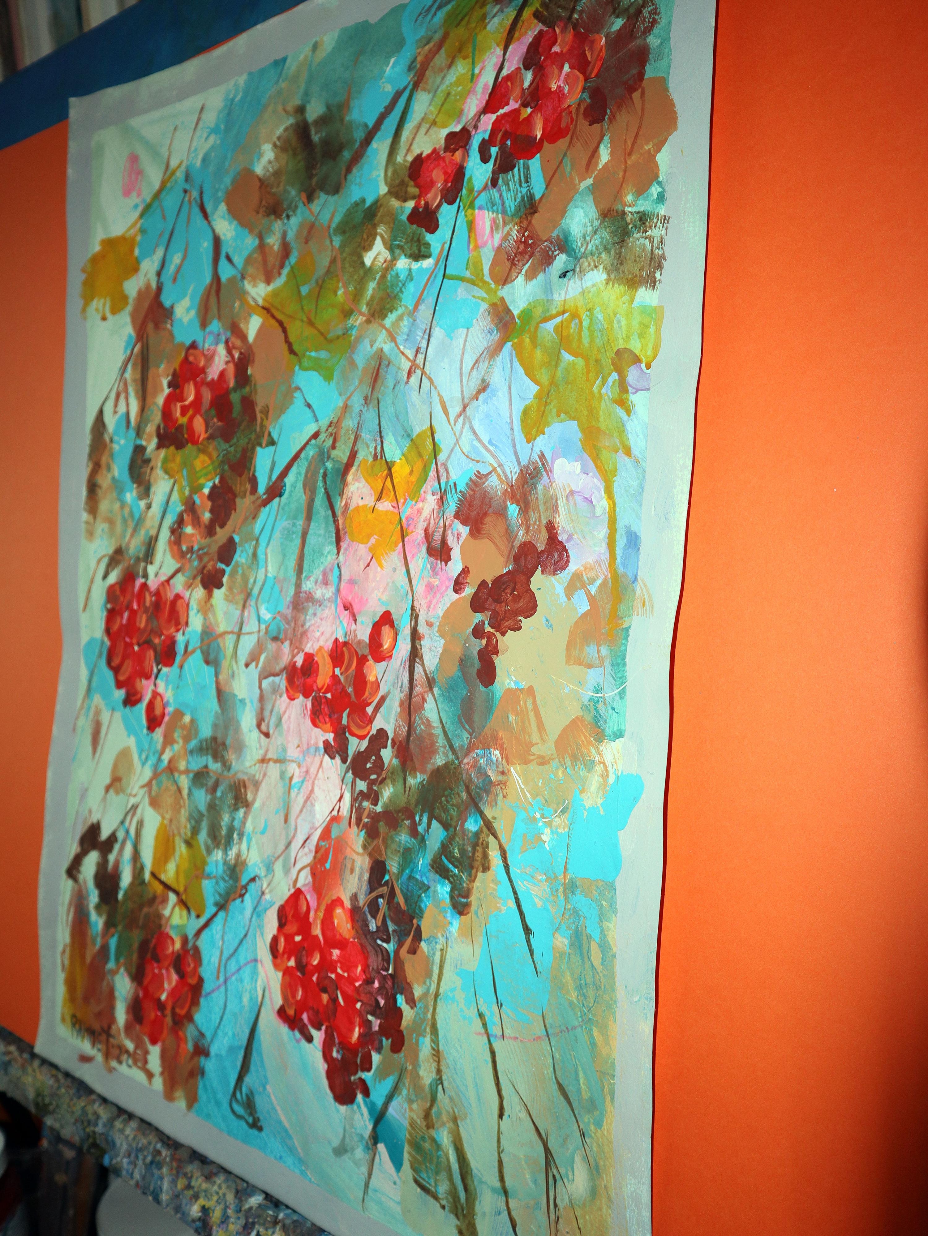 Fantasie mit Blumen 23 im Angebot 3