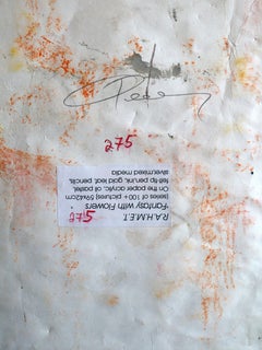 Fantasy with Flowers 275: Mixed Media Painting on Paper, 59x42cm