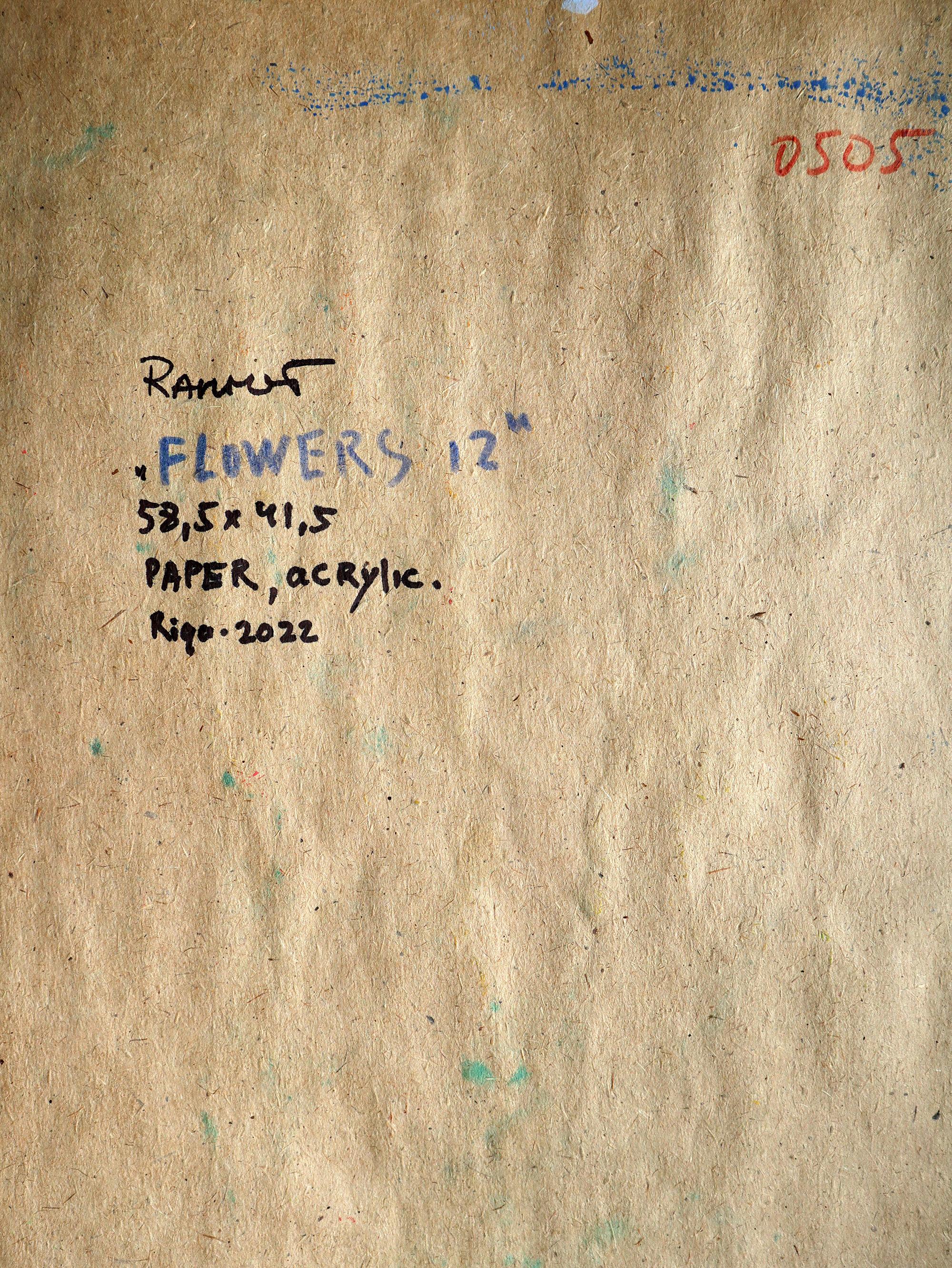Fantasie mit Blumen 29 im Angebot 9