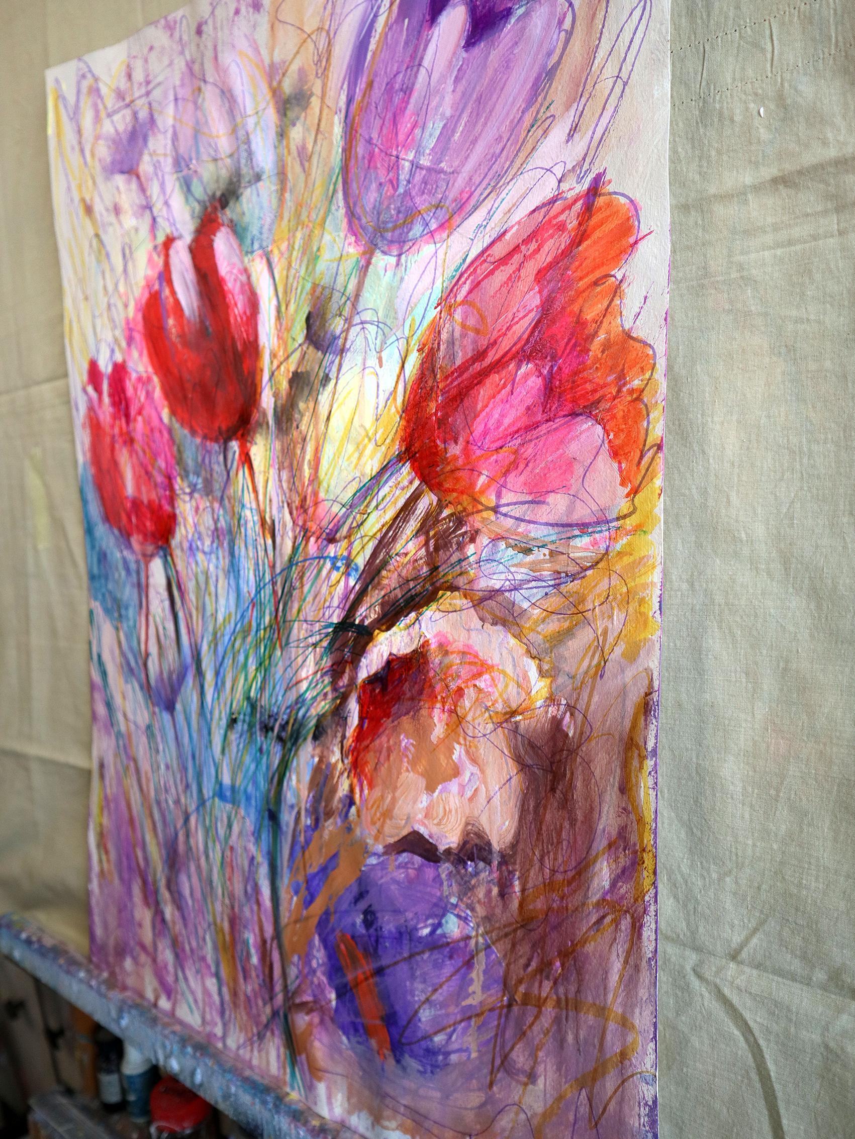 Fantasie mit Blumen 33 im Angebot 2