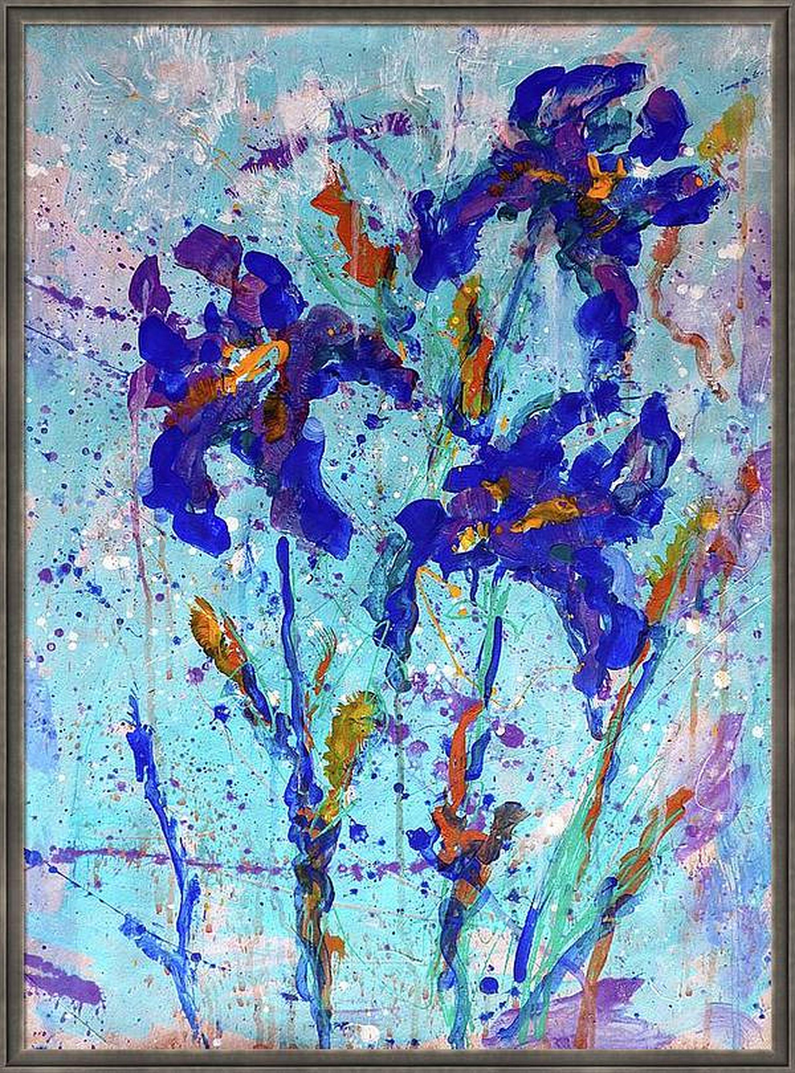 Fantasie mit Blumen 34 im Angebot 1