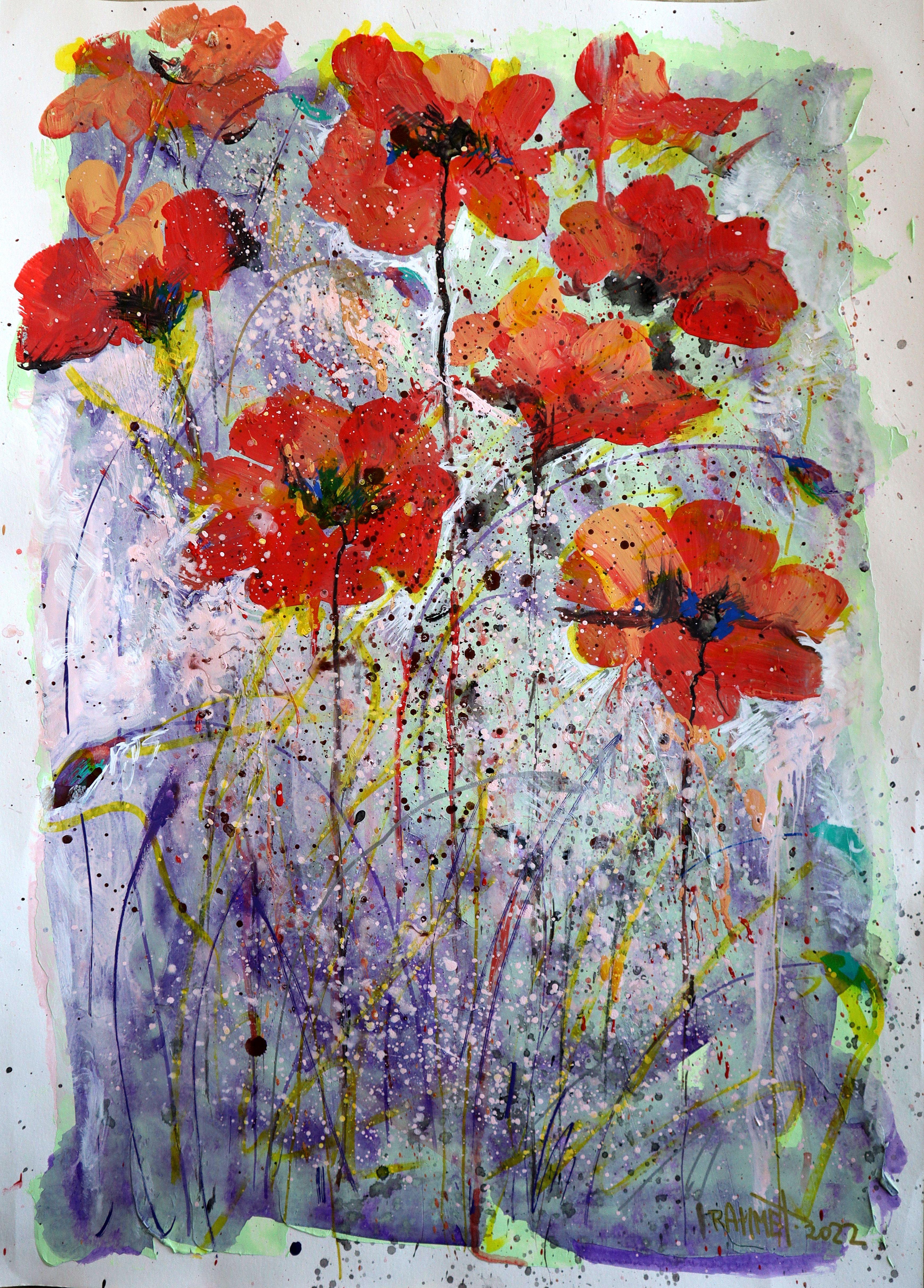 Fantasie mit Blumen 36