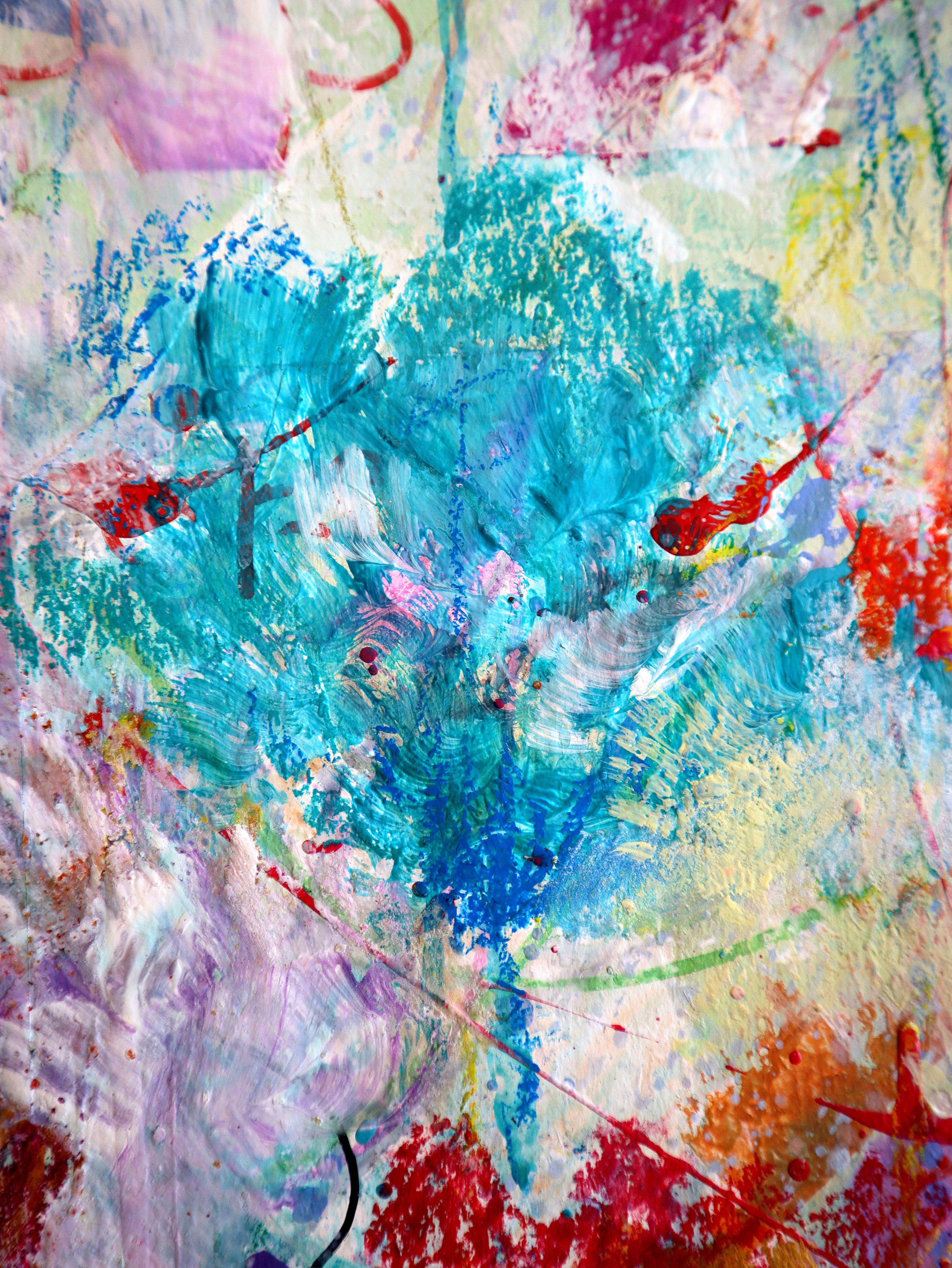 Fantasy with Flowers 43 - Painting by RAKHMET REDZHEPOV (RAMZI)