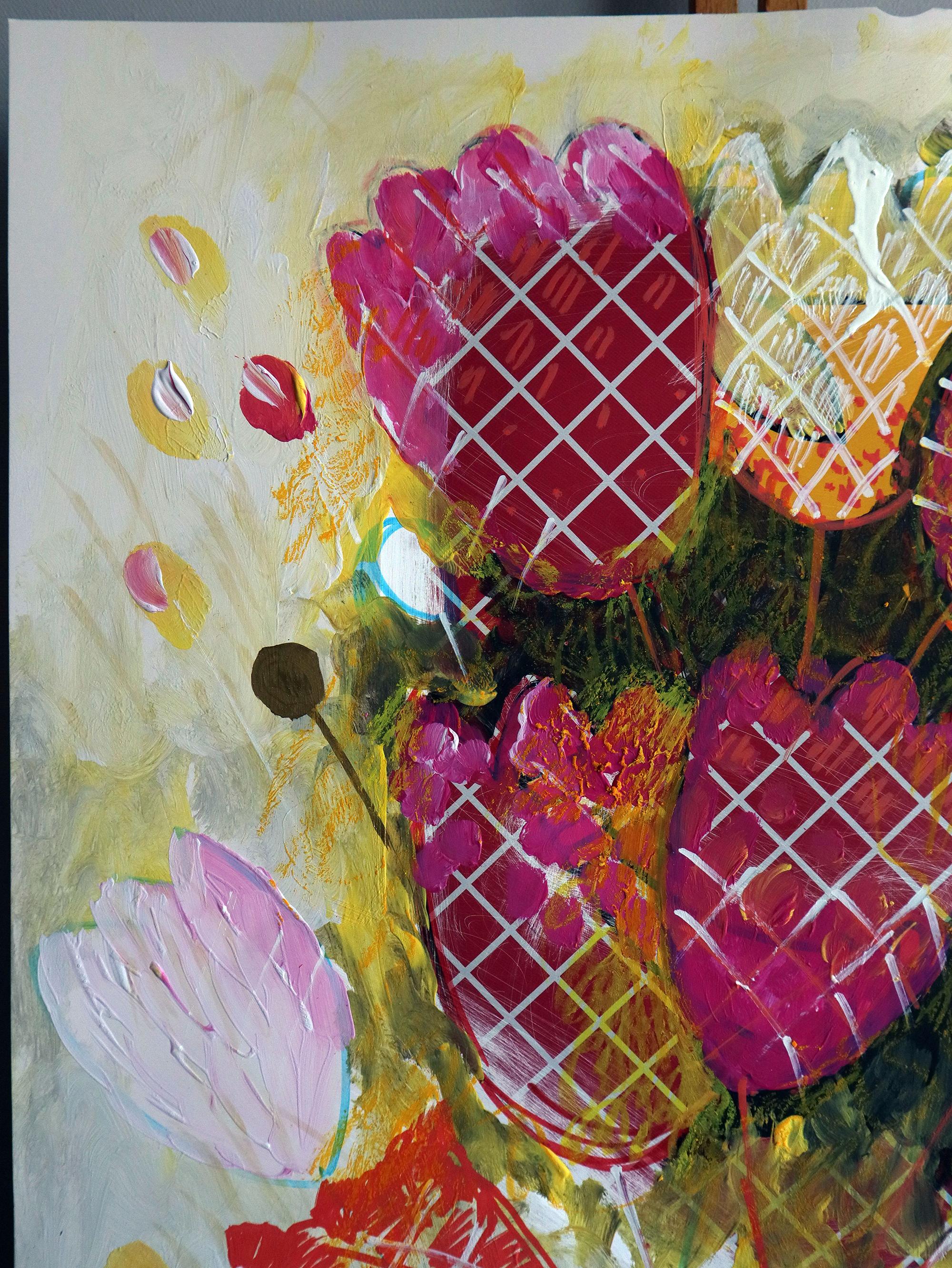 Fantasia con fiori 5 in vendita 5