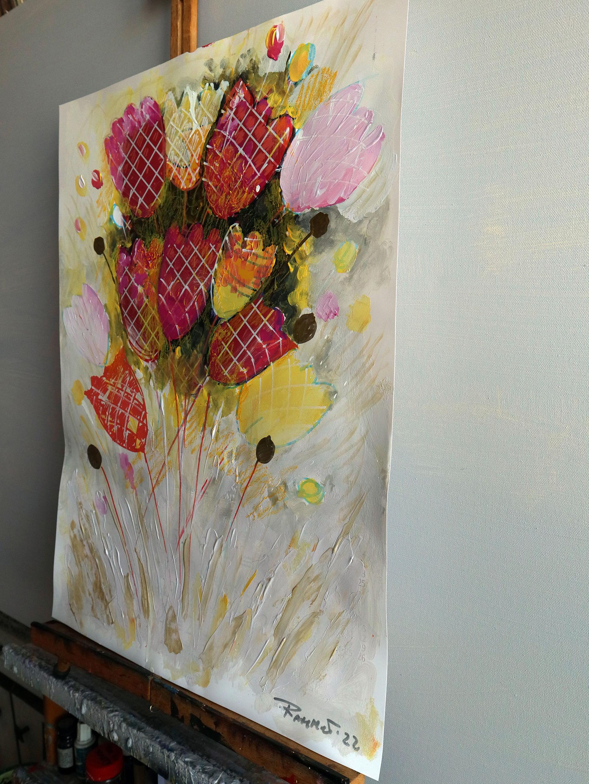 Fantasia con fiori 5 in vendita 3