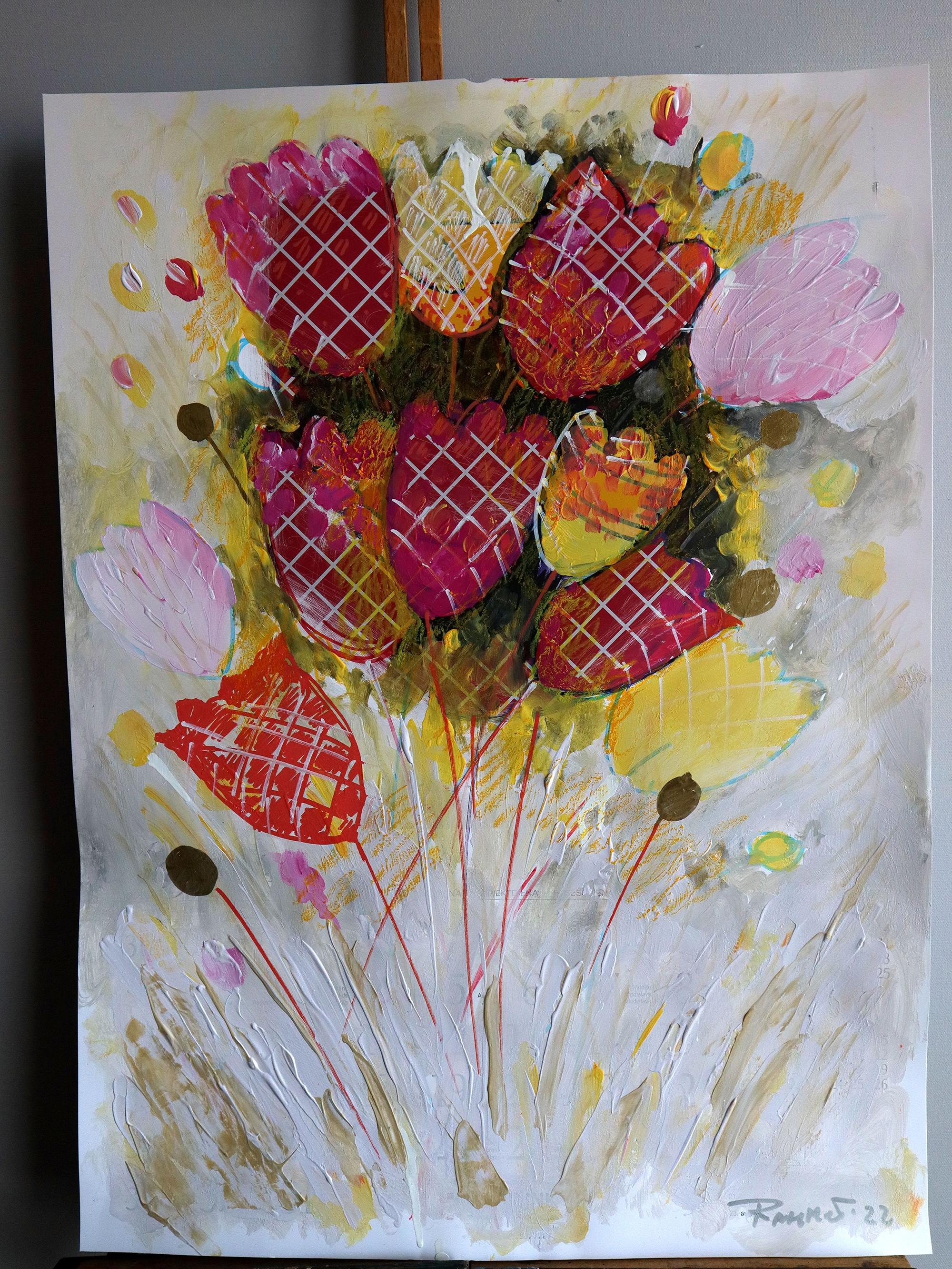 Fantasia con fiori 5 in vendita 4