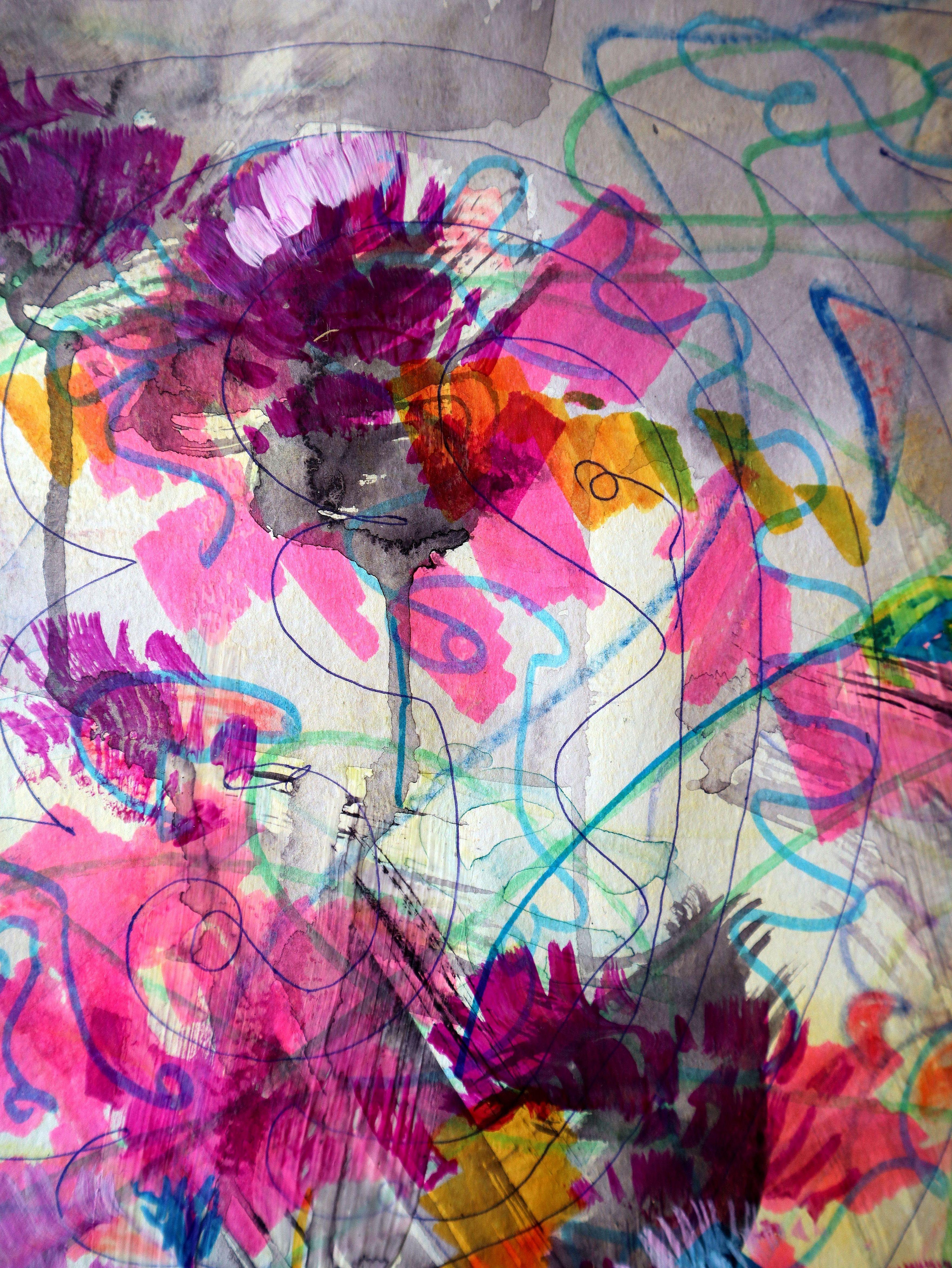 Fantasy with Flowers 51 For Sale 6