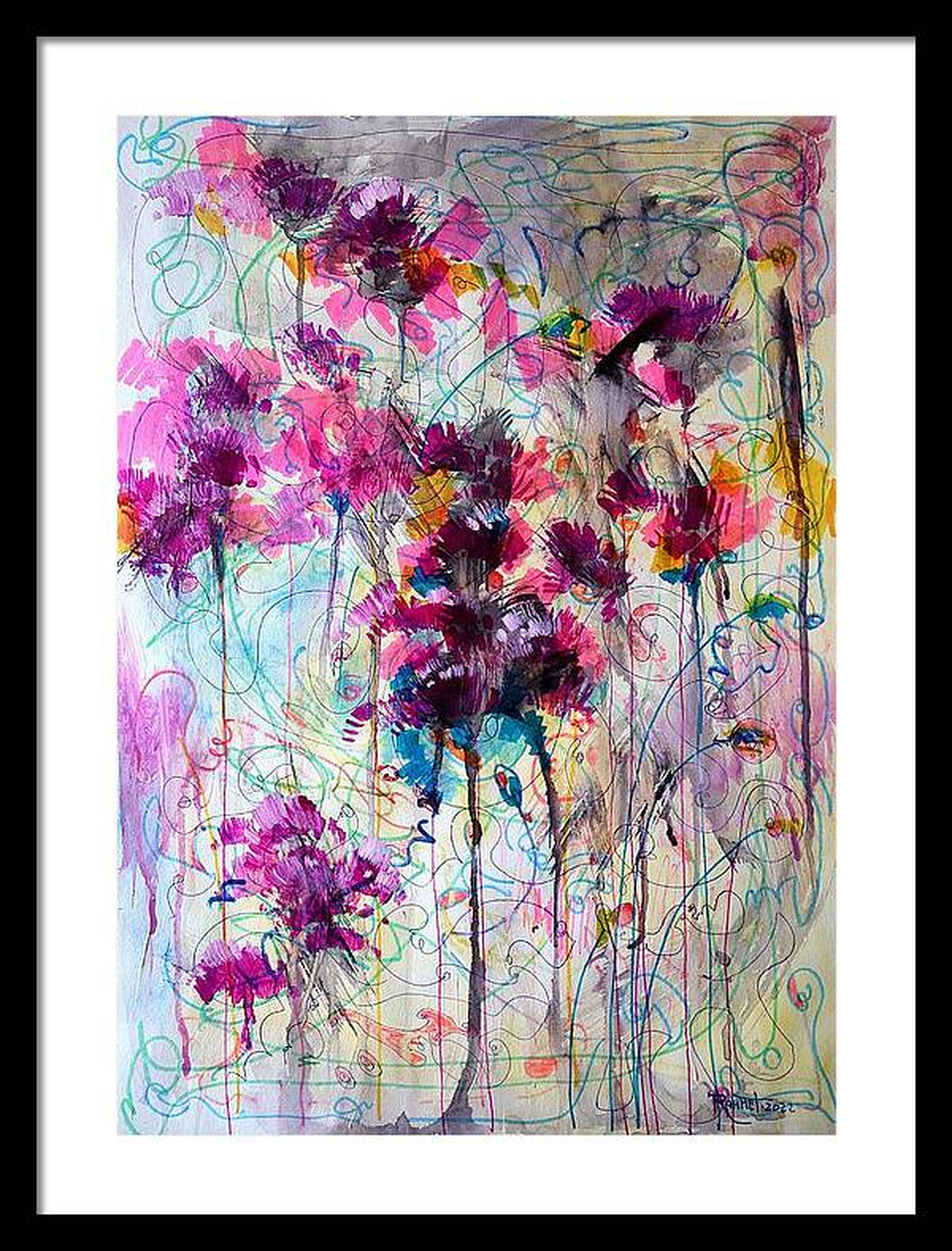 Fantasy with Flowers 51 For Sale 1