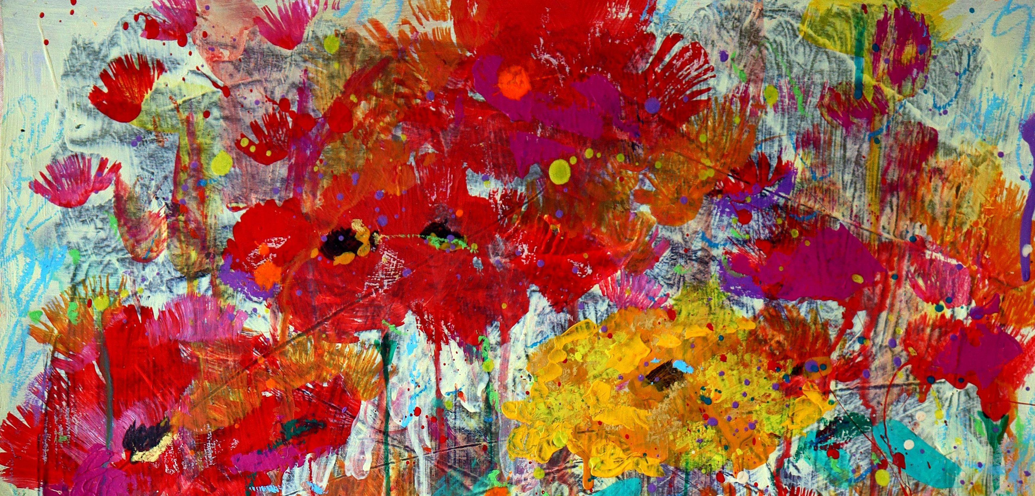 Fantasy with Flowers 60 For Sale 1