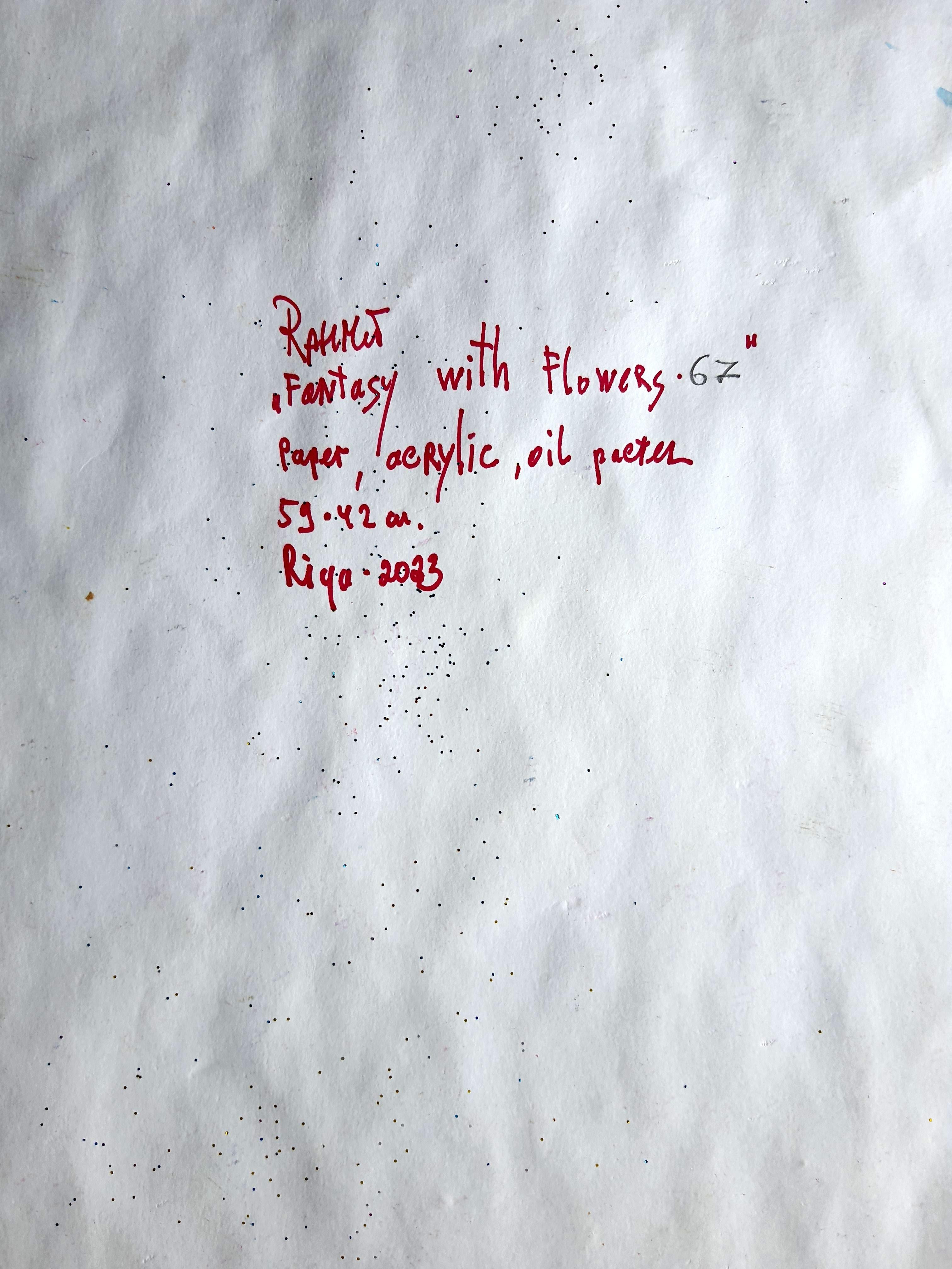 Fantasía con flores 67 en venta 6