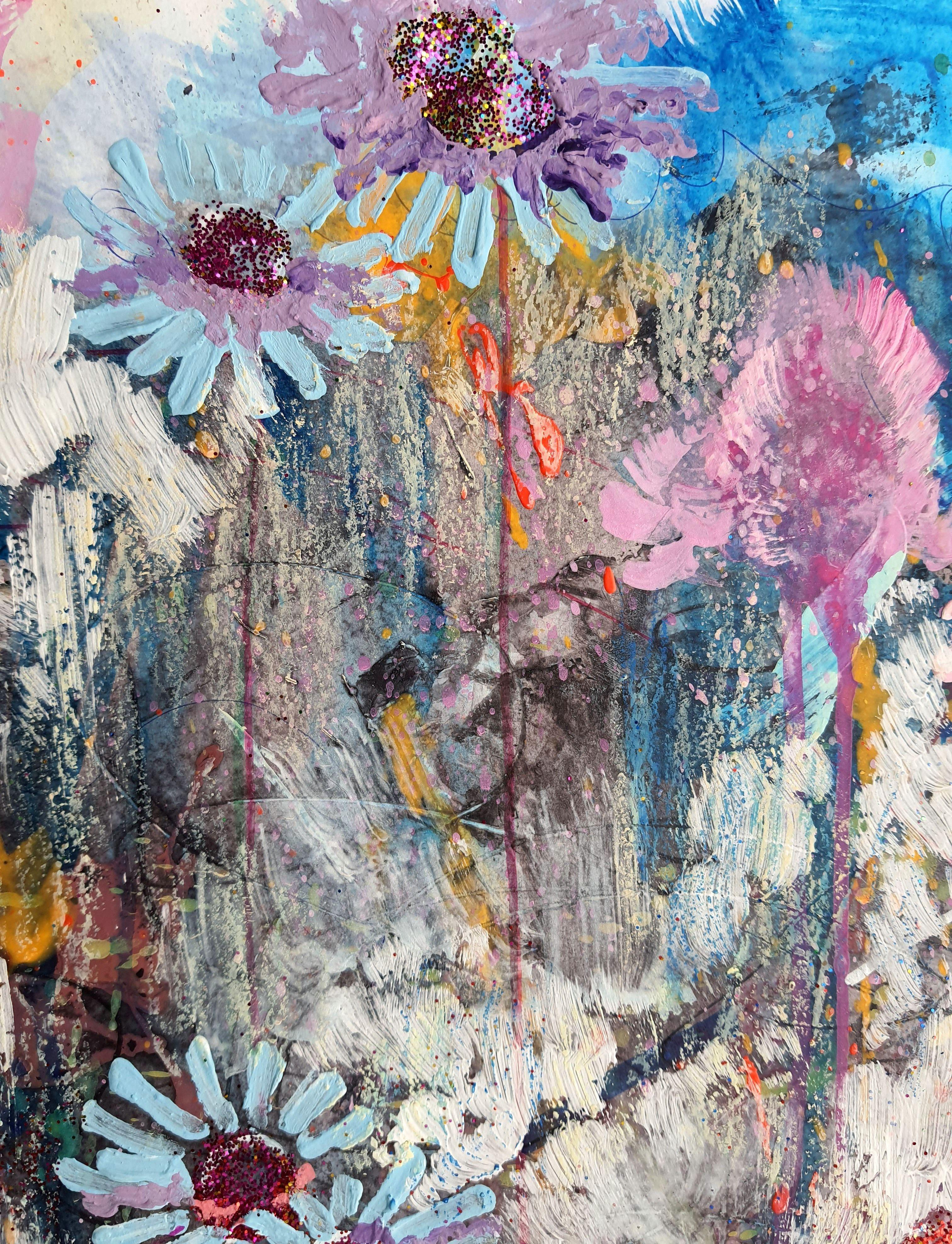 Fantasía con flores 68 en venta 3