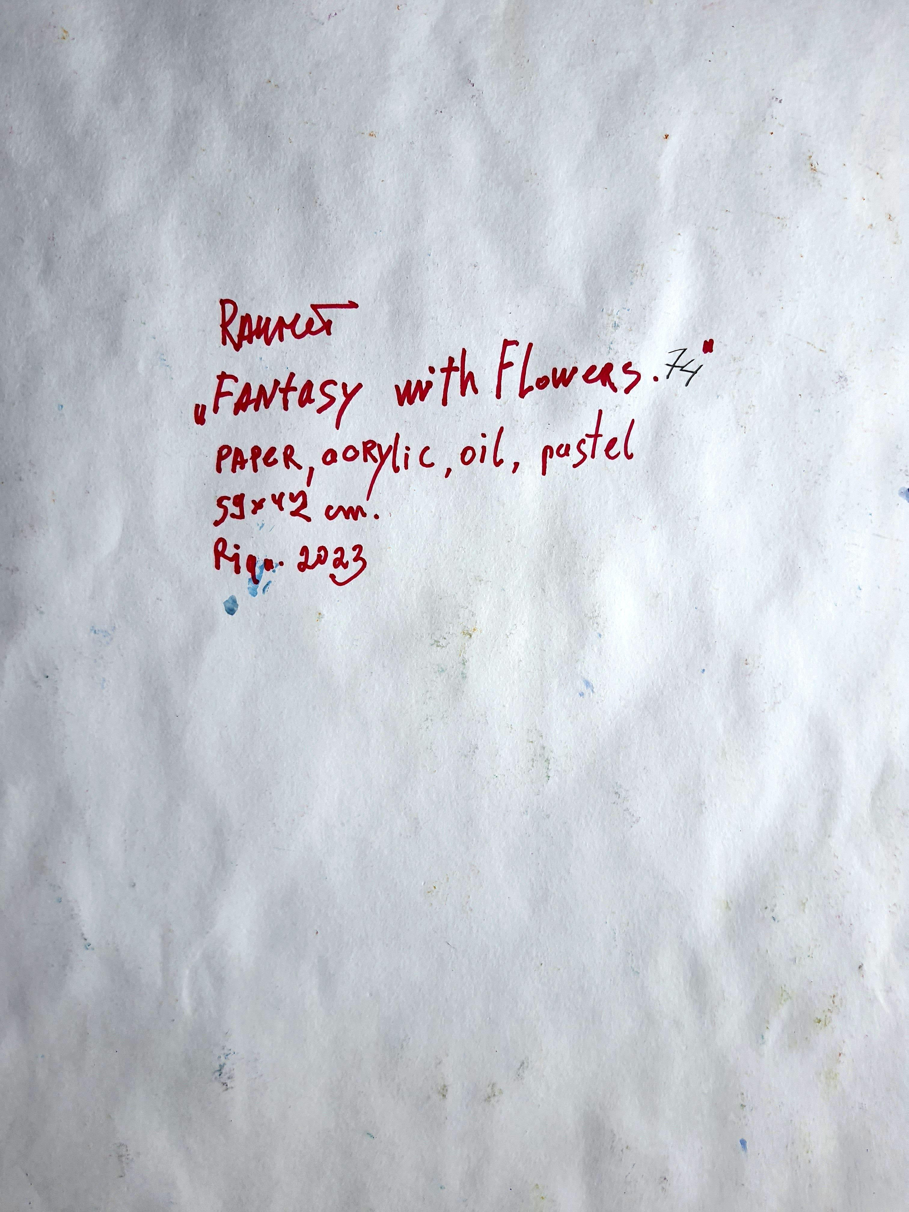 Fantasía con flores 74 en venta 6