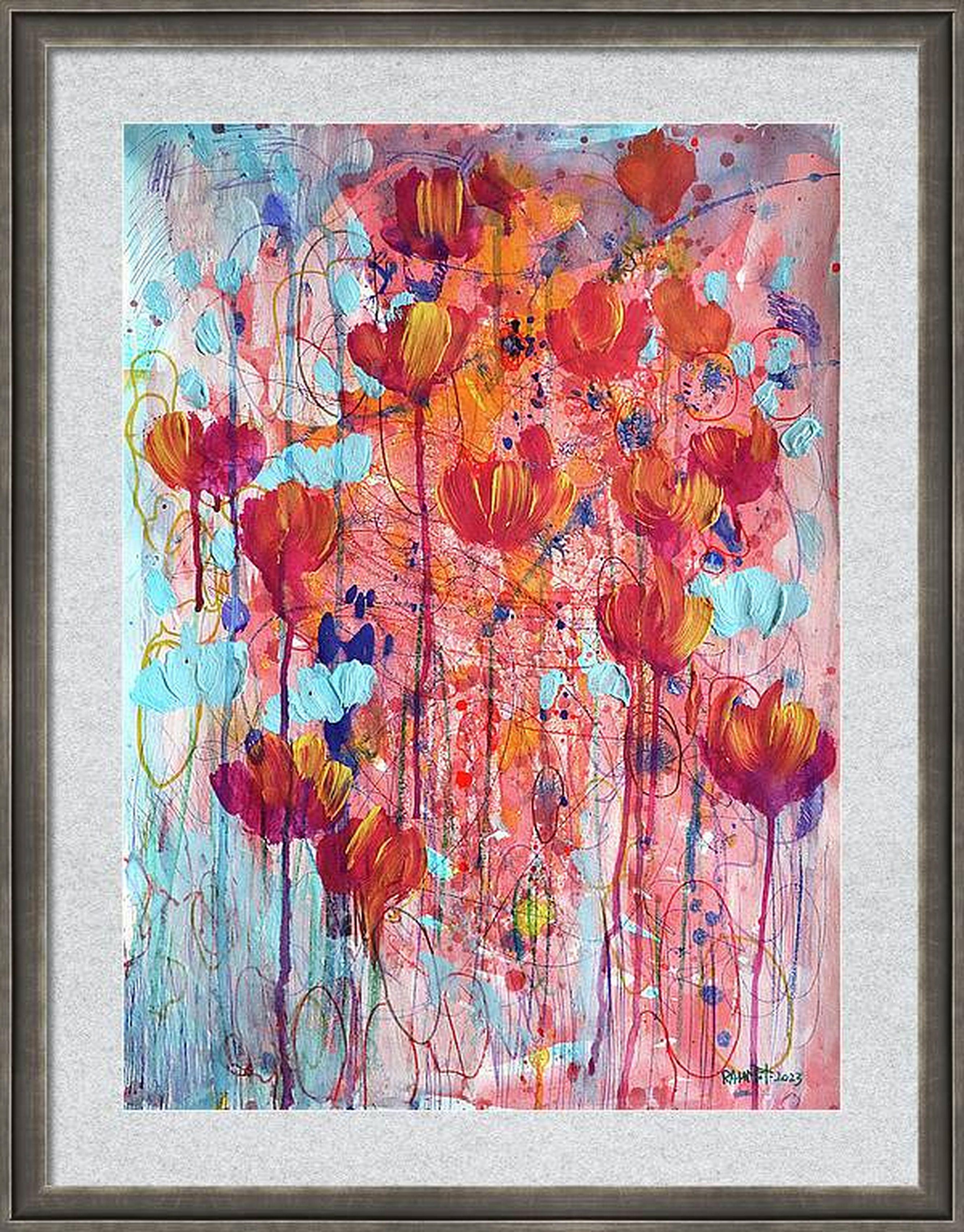 Fantasía con flores 74 en venta 8