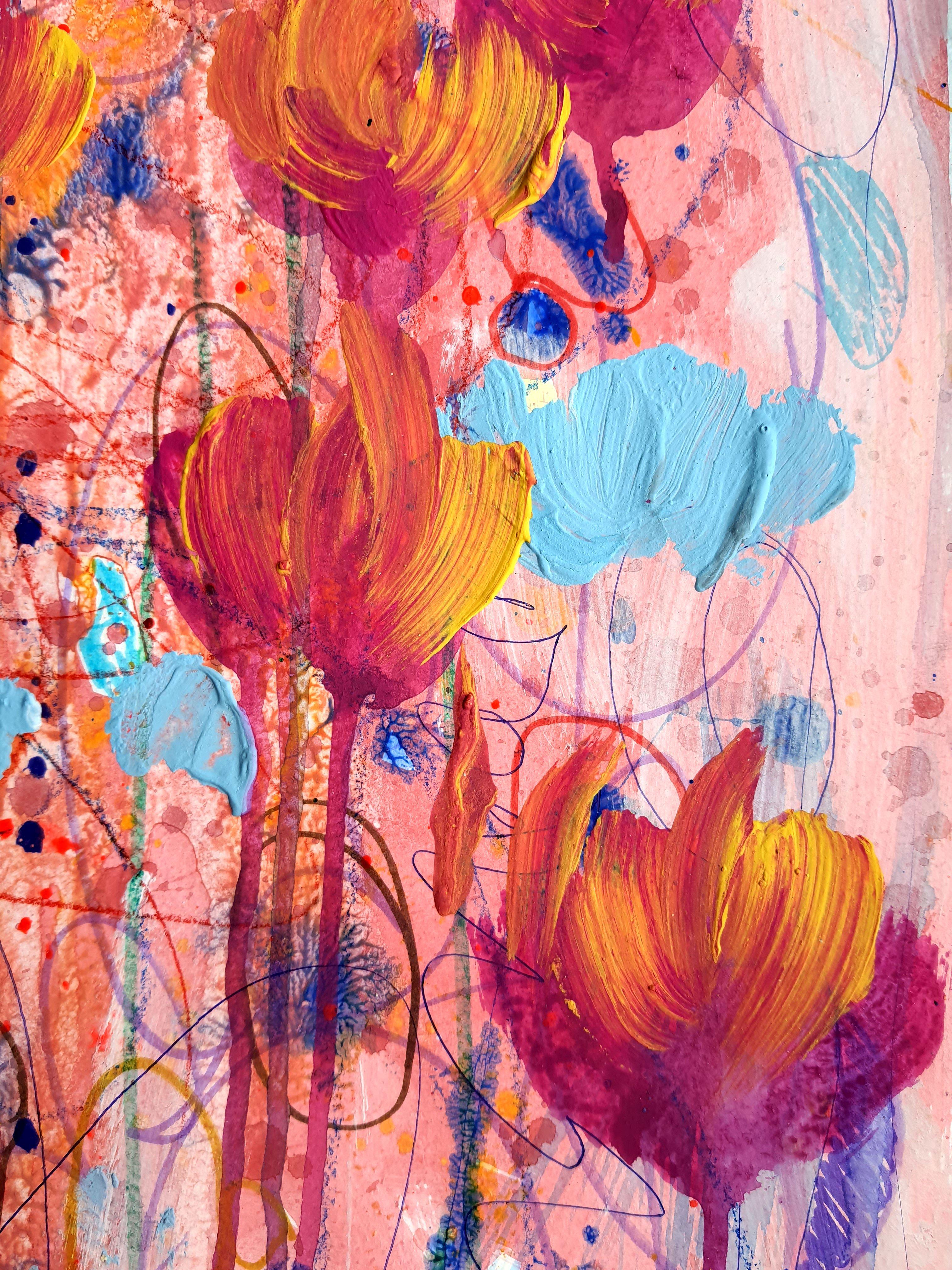 Fantasía con flores 74 en venta 3