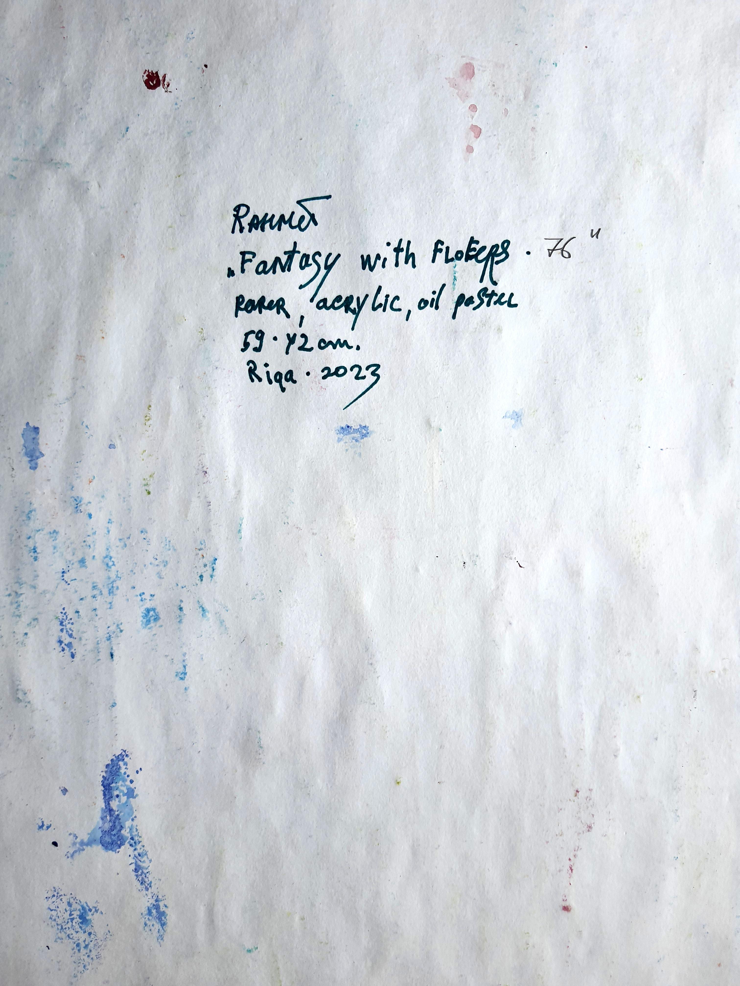 Fantasía con flores 76 en venta 7