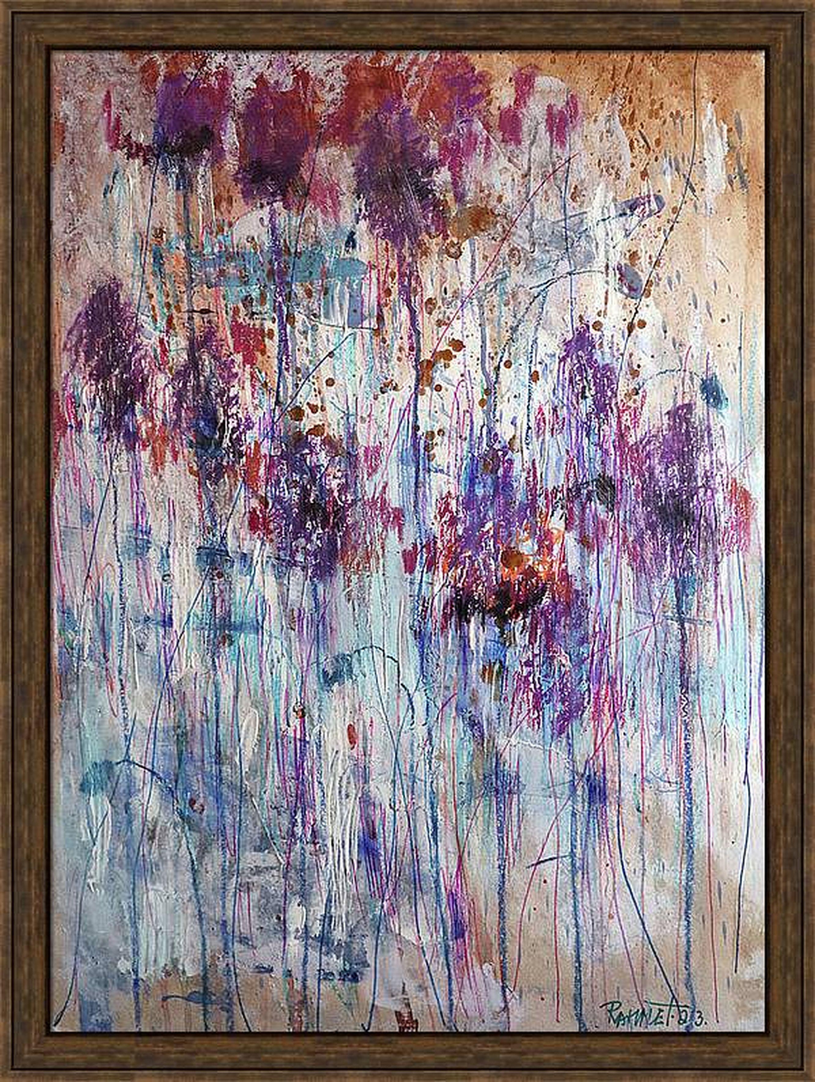 Fantasía con flores 76 - Painting Impresionista de RAKHMET REDZHEPOV (RAMZI)