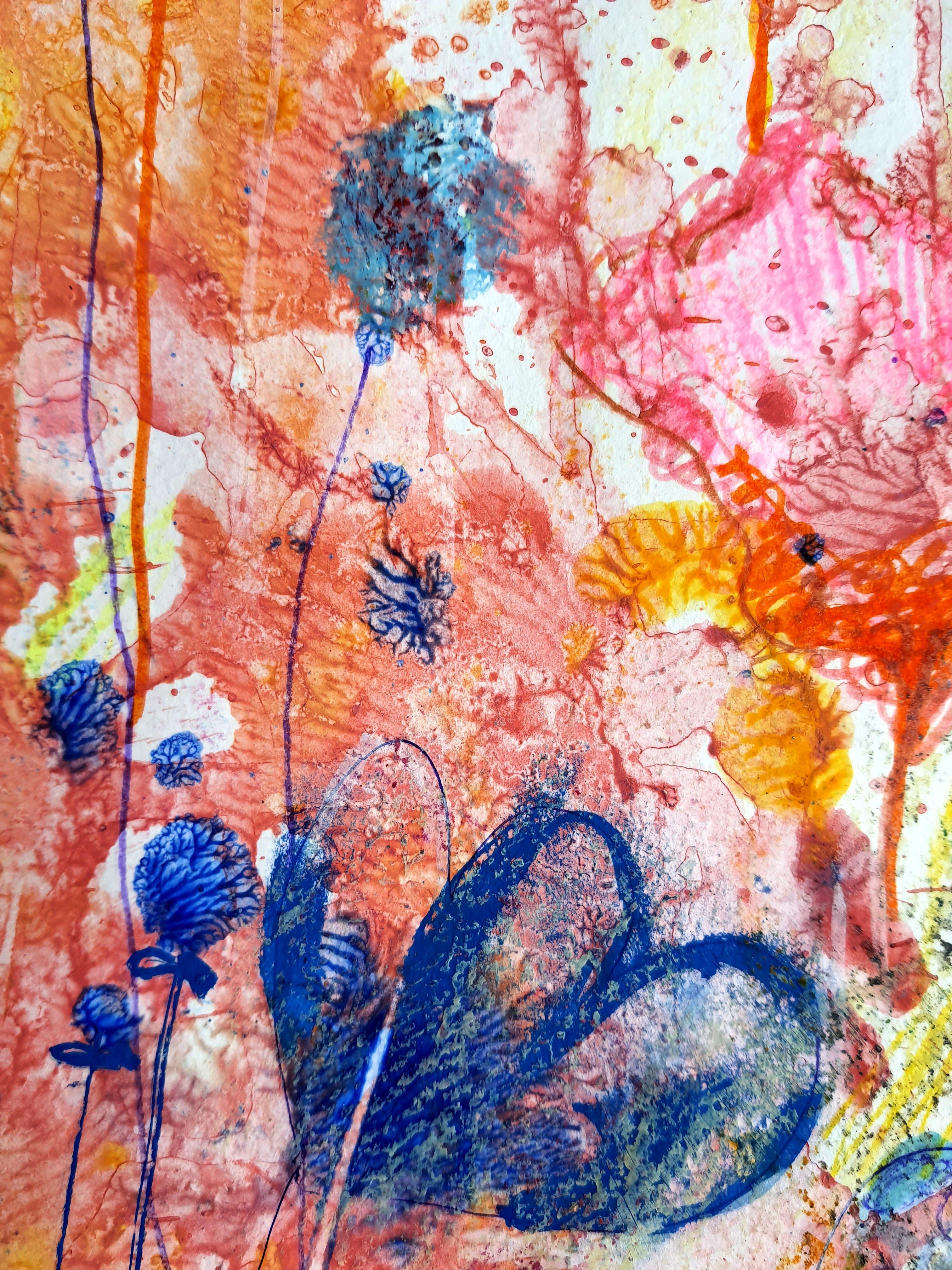 Fantasía con flores 79 en venta 8