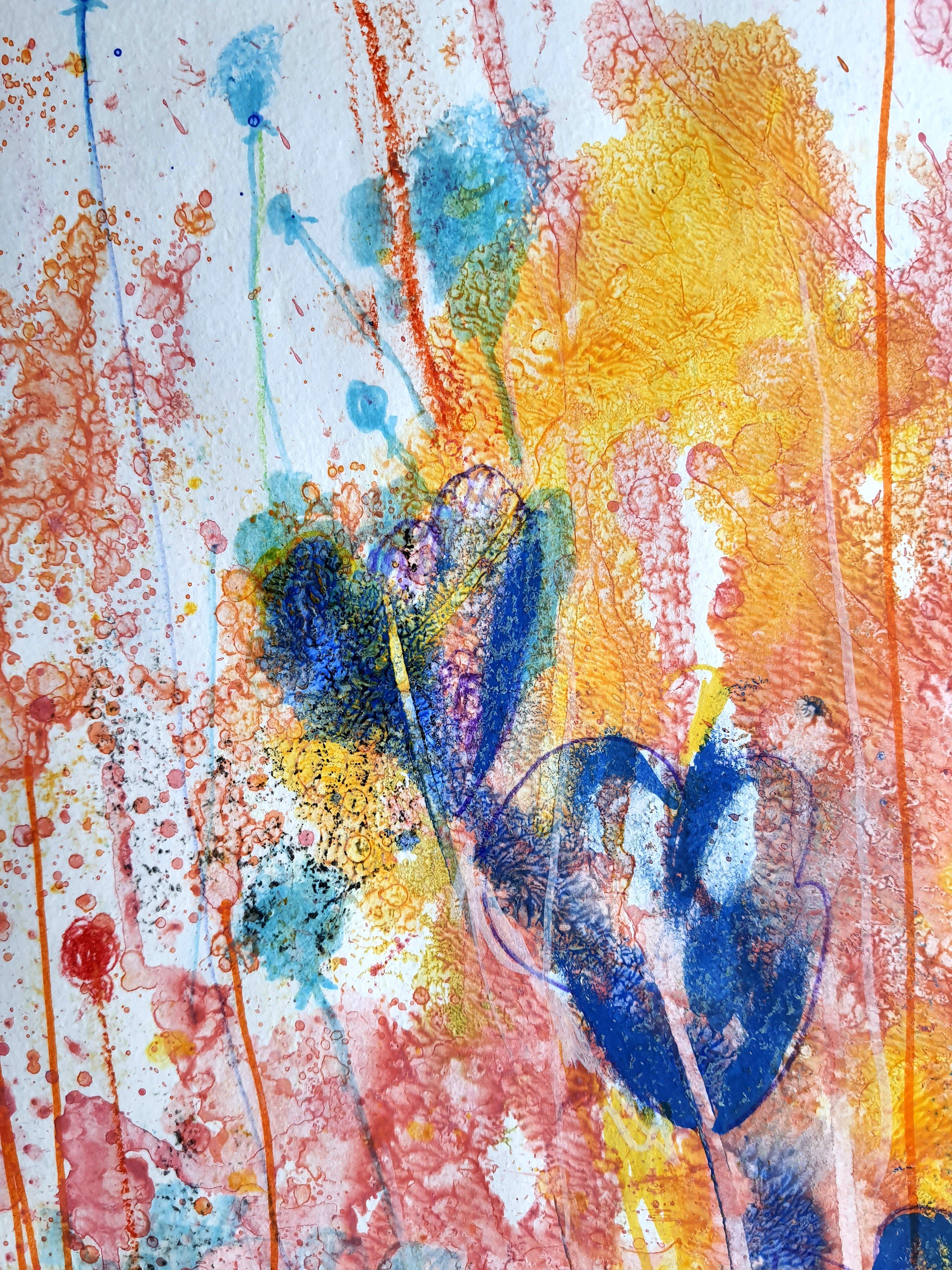 Fantasía con flores 79 en venta 3