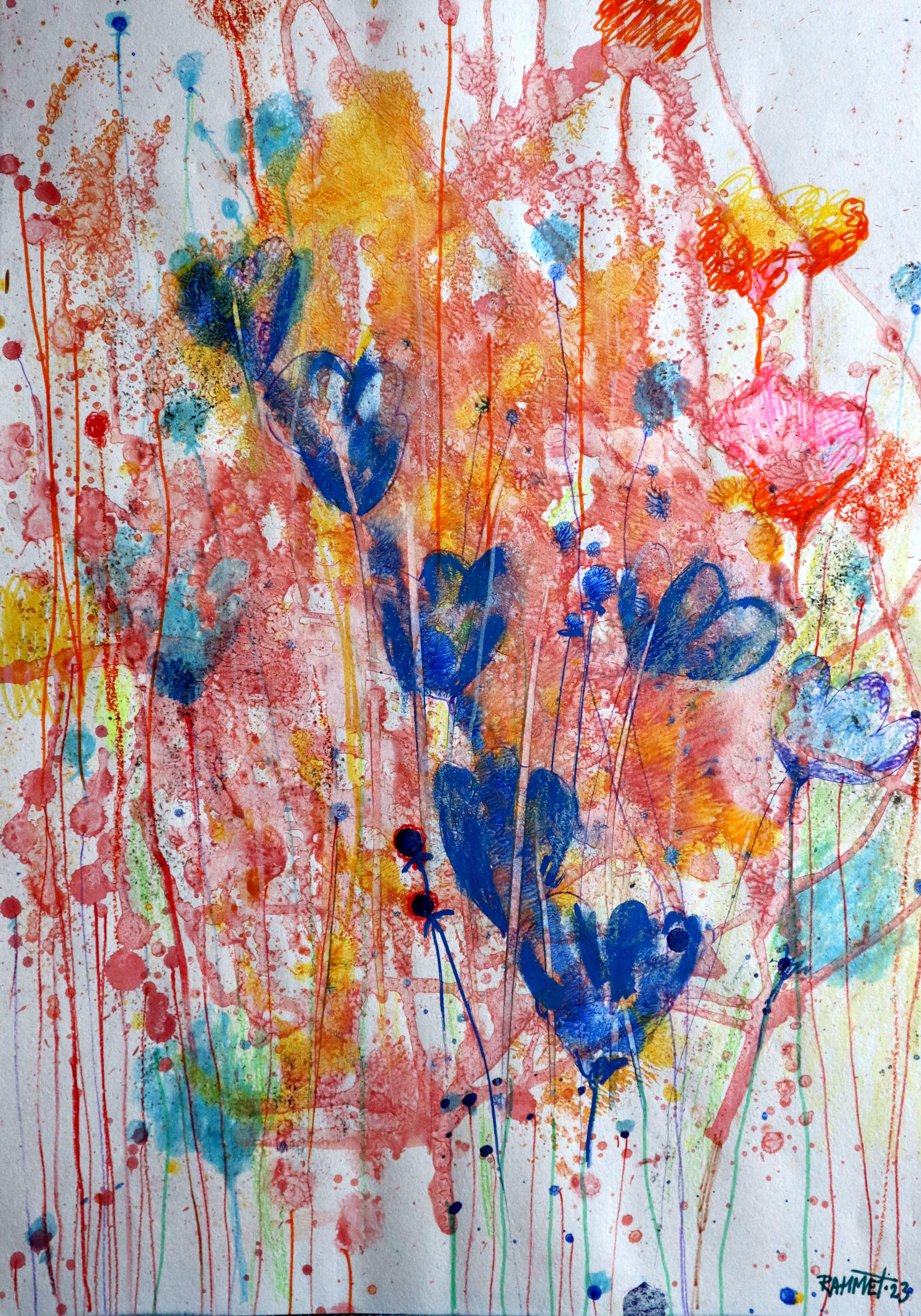 Fantasía con flores 79