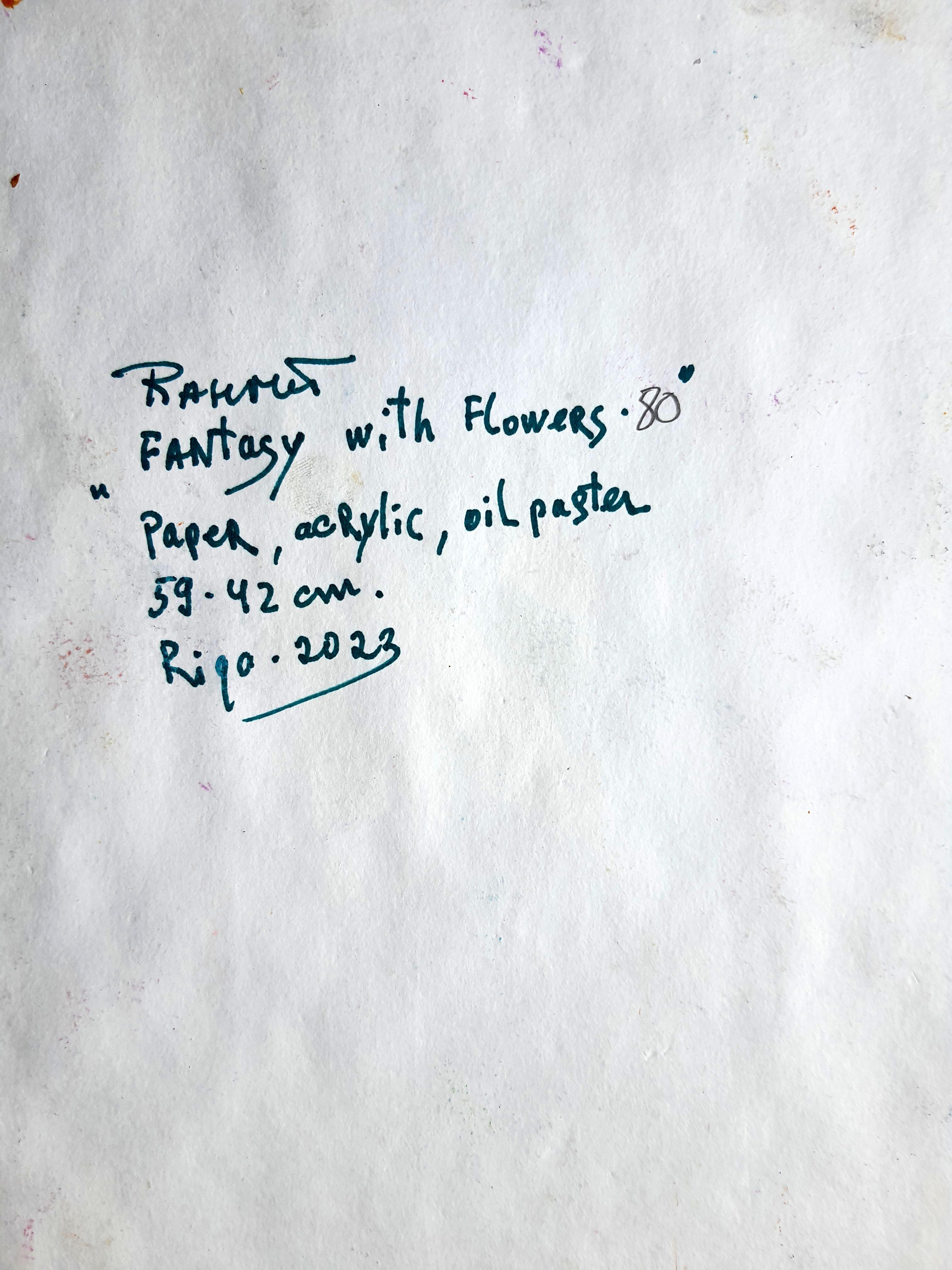 Fantasía con flores 80 en venta 9