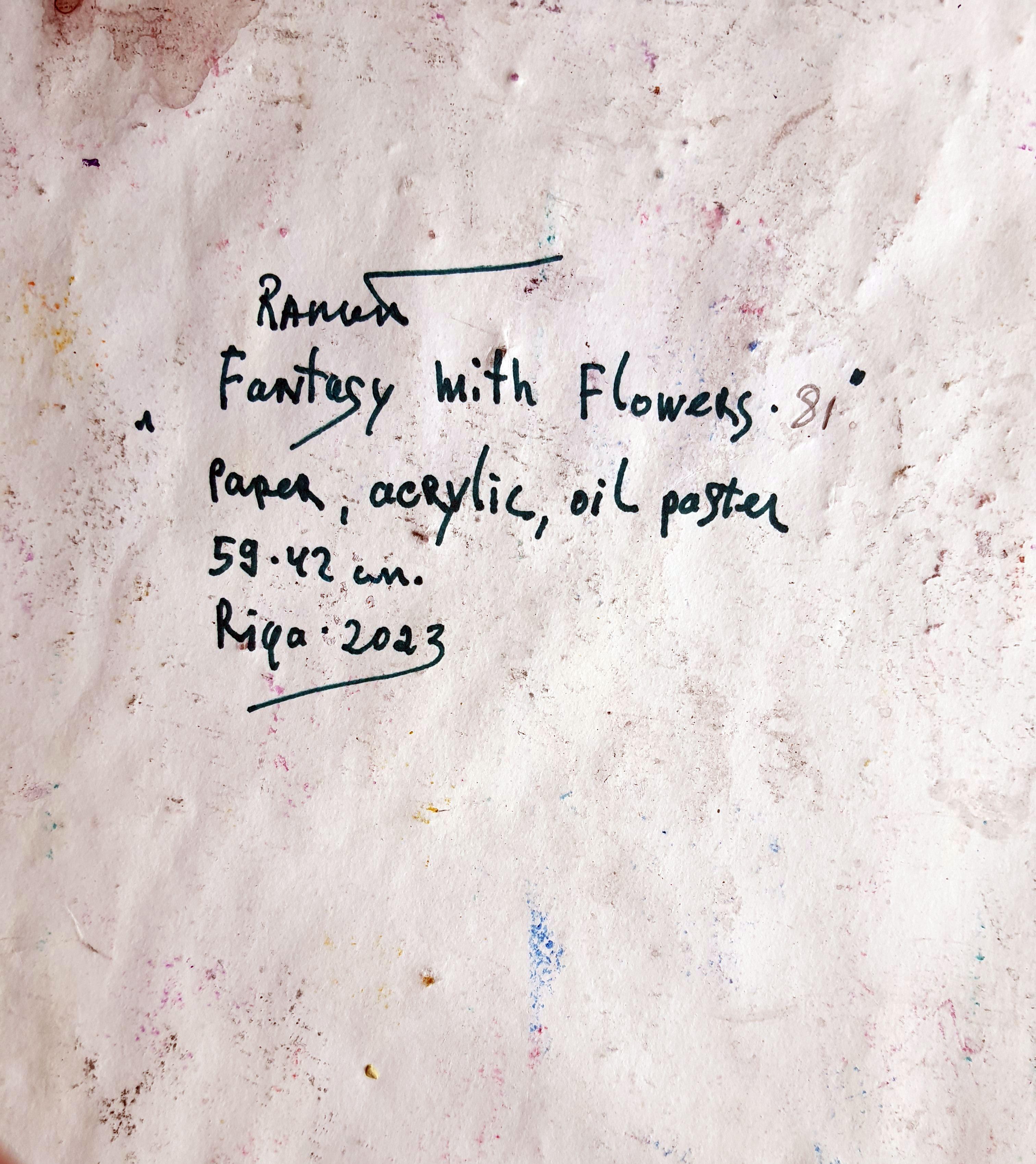 Fantasía con flores 81 en venta 7