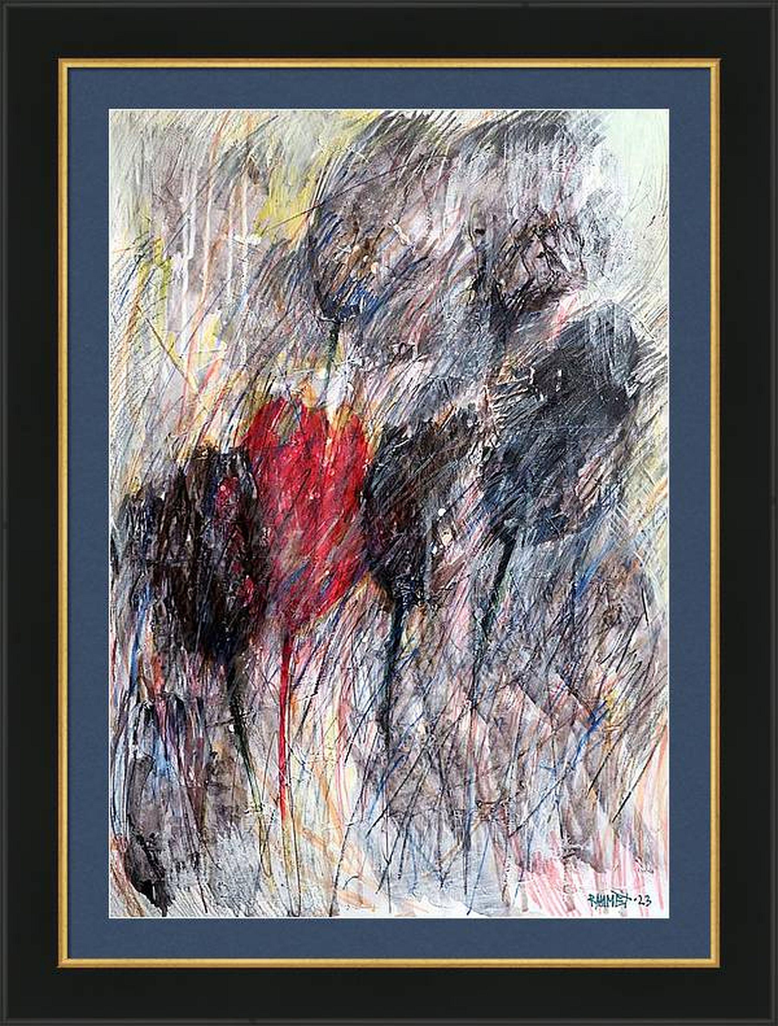 Fantasía con flores 83 - Painting de RAKHMET REDZHEPOV (RAMZI)