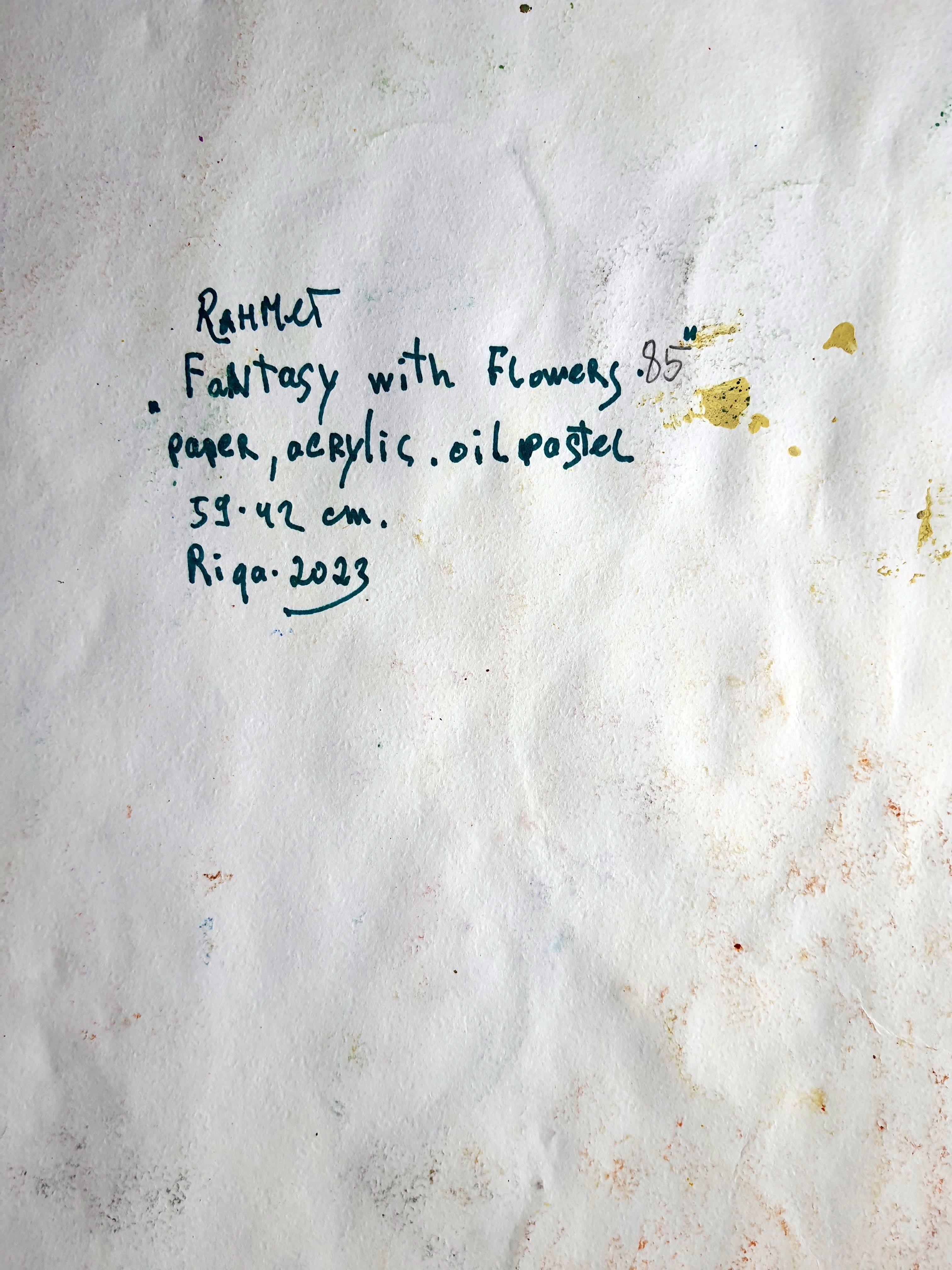 Fantasia con fiori 85 in vendita 11