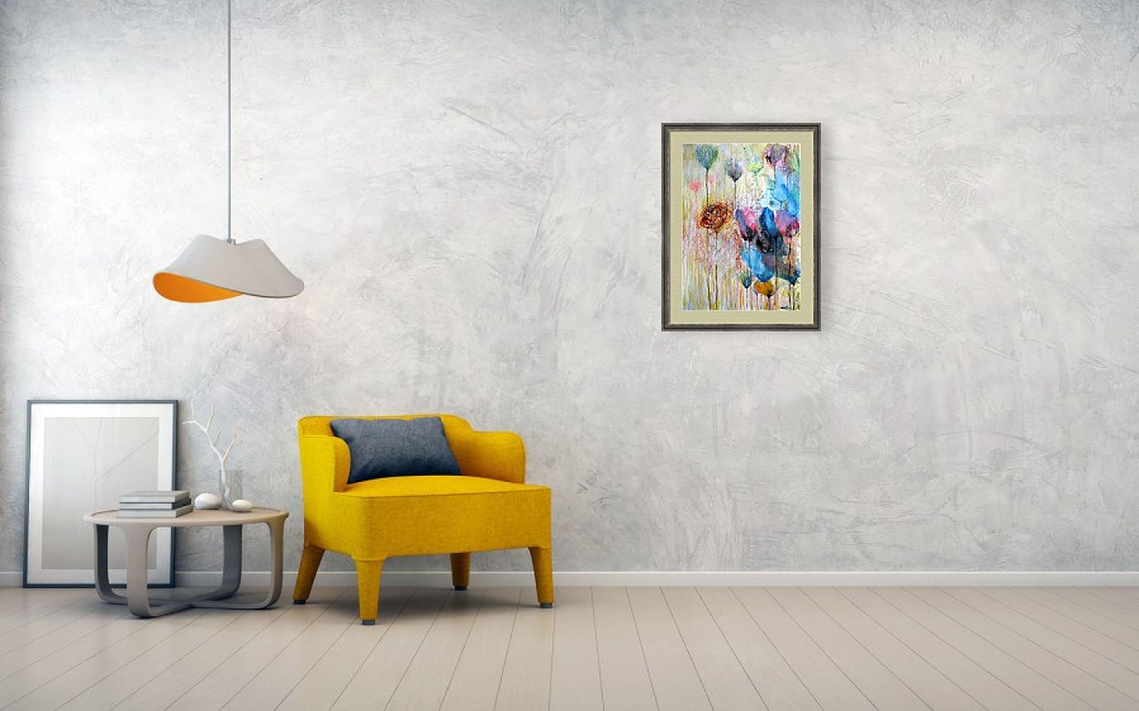 Fantasía con flores 86 - Painting Impresionista de RAKHMET REDZHEPOV (RAMZI)