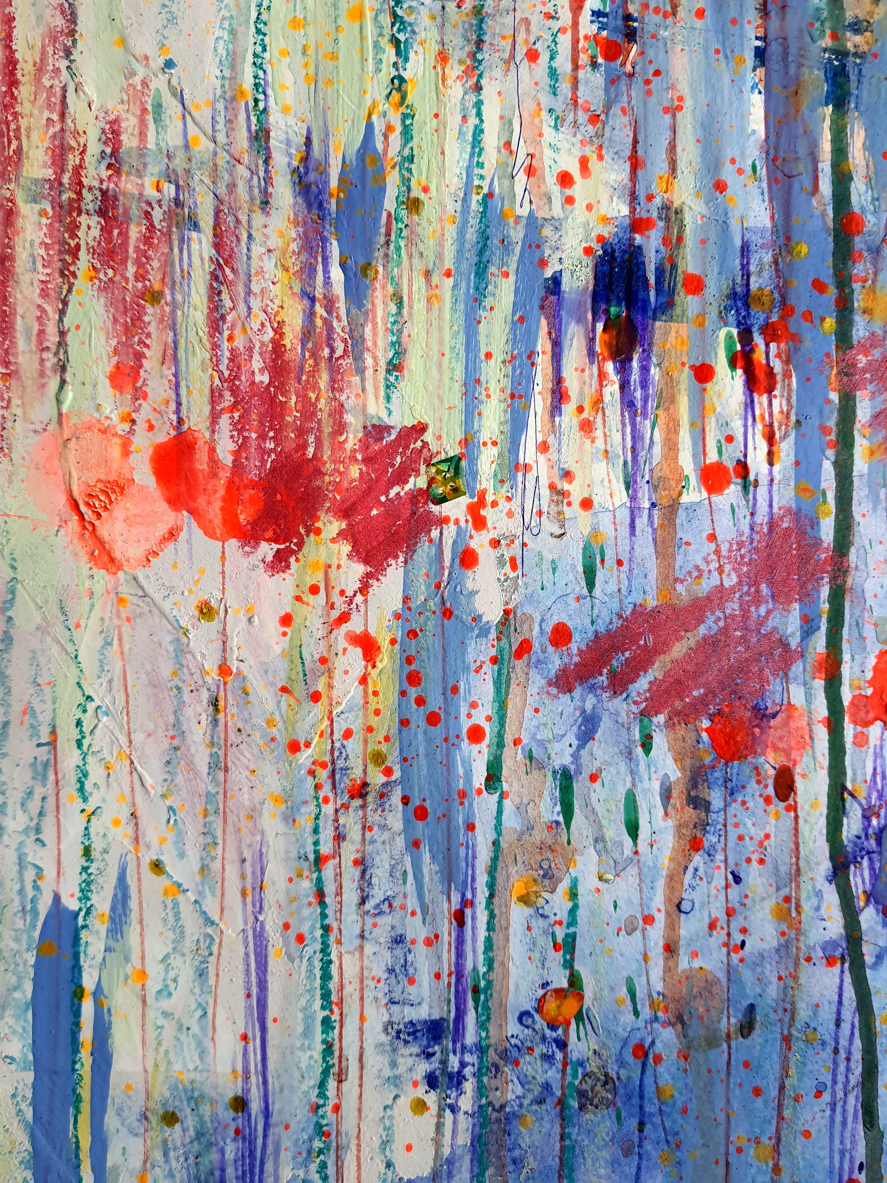 Fantasia con fiori 88 in vendita 5