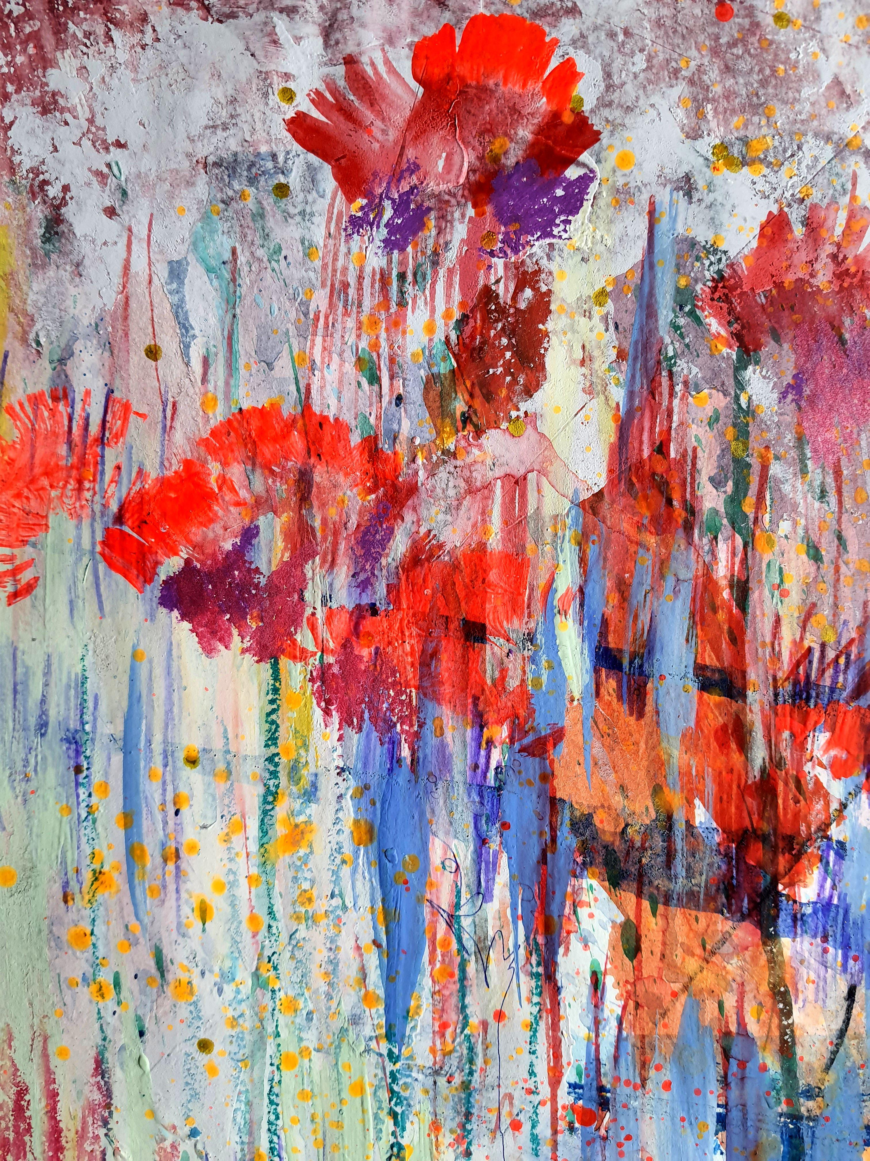 Fantasia con fiori 88 in vendita 2