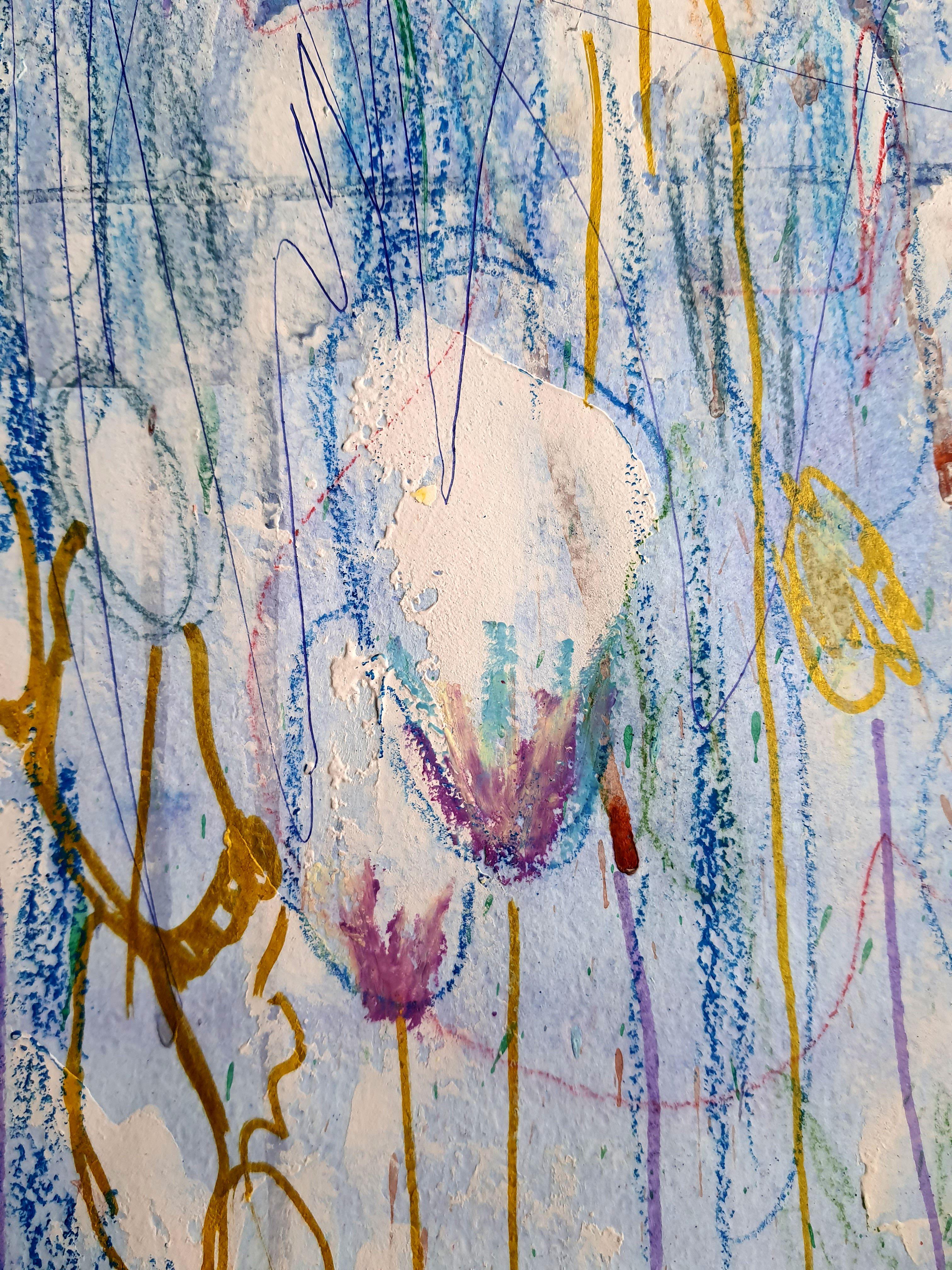 Fantasía con flores 90 - Painting Impresionista de RAKHMET REDZHEPOV (RAMZI)