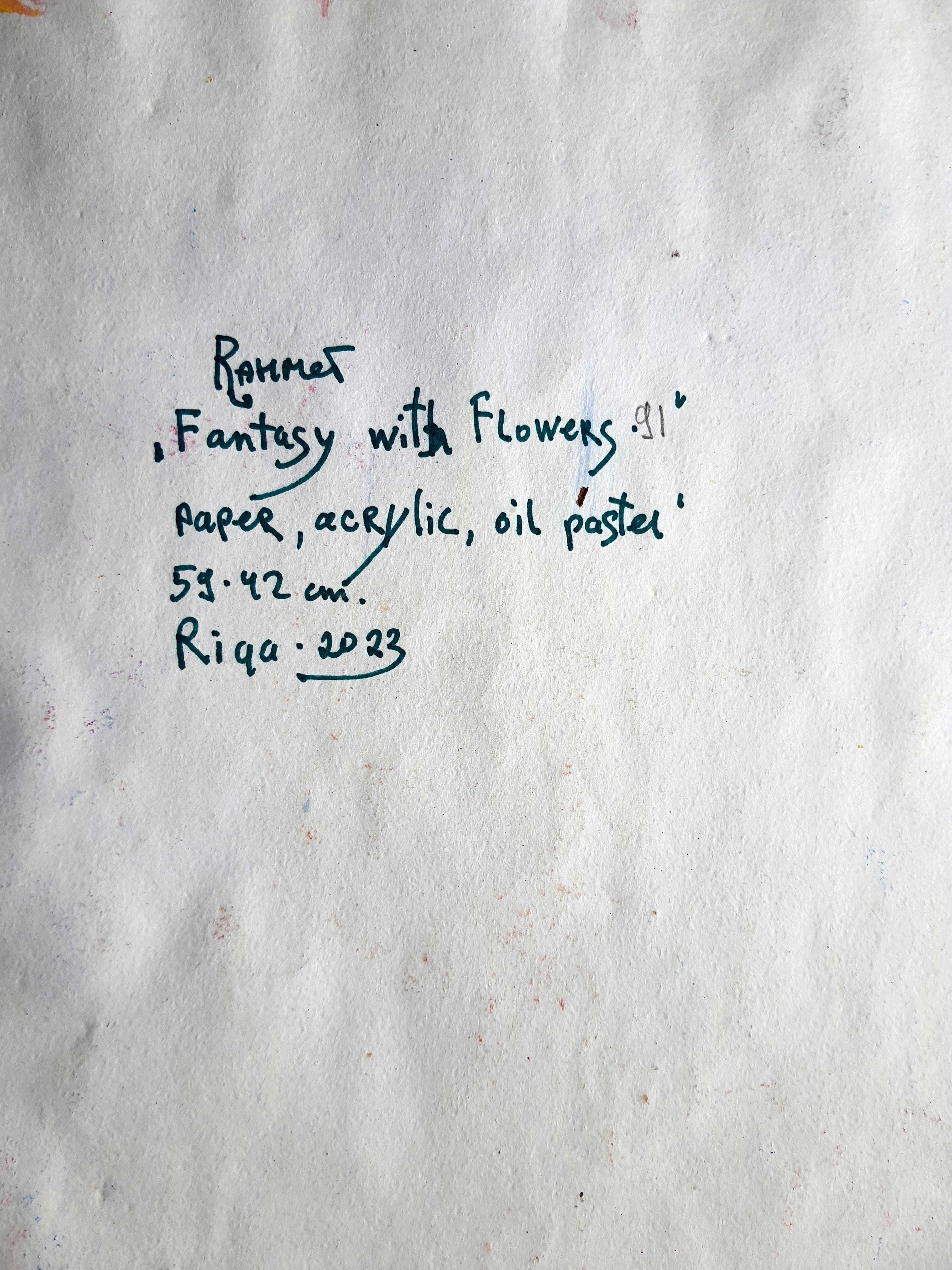 Fantasy with Flowers 91 For Sale 8