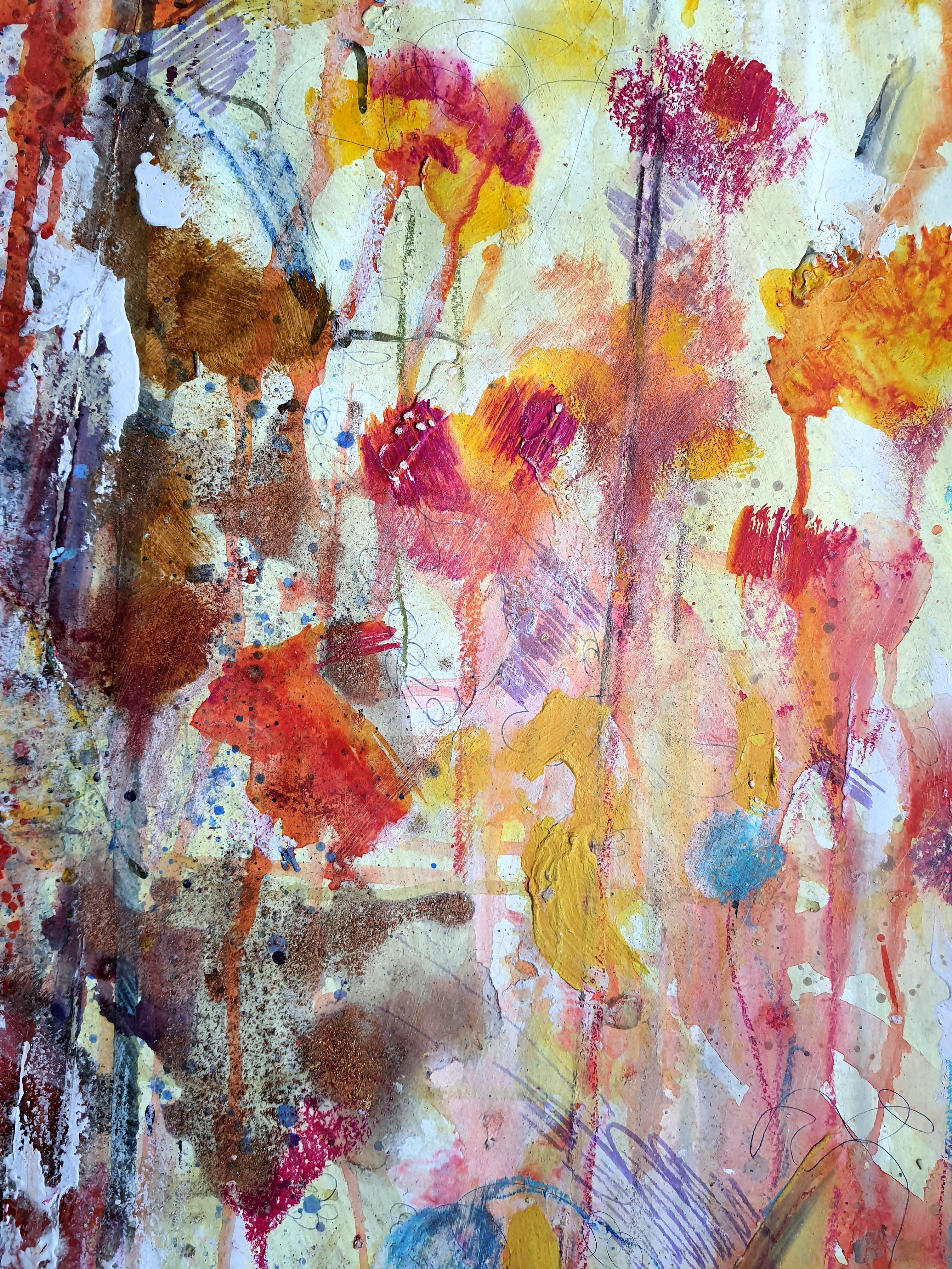 Fantasía con flores 92 en venta 12