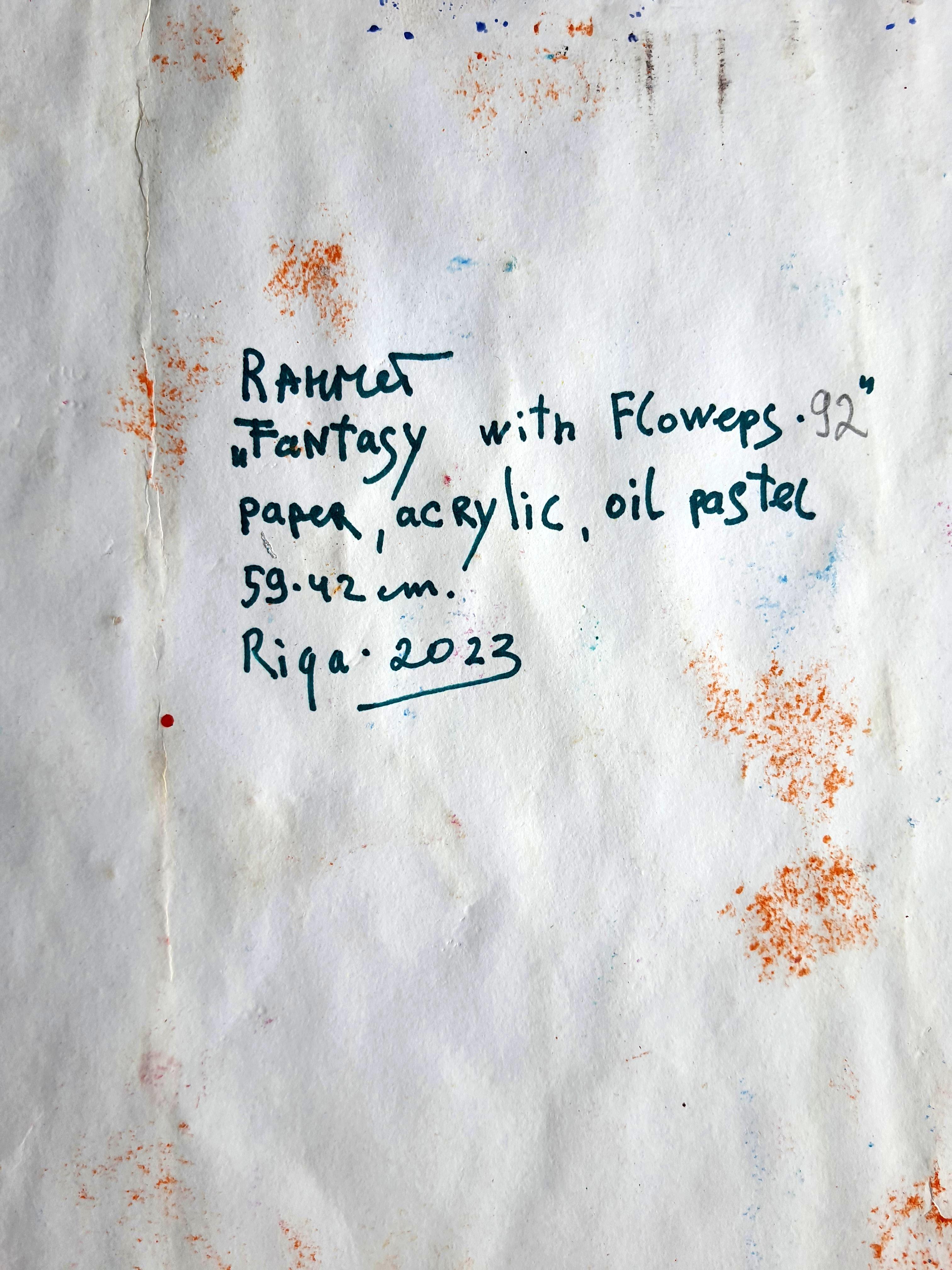 Fantasía con flores 92 en venta 13