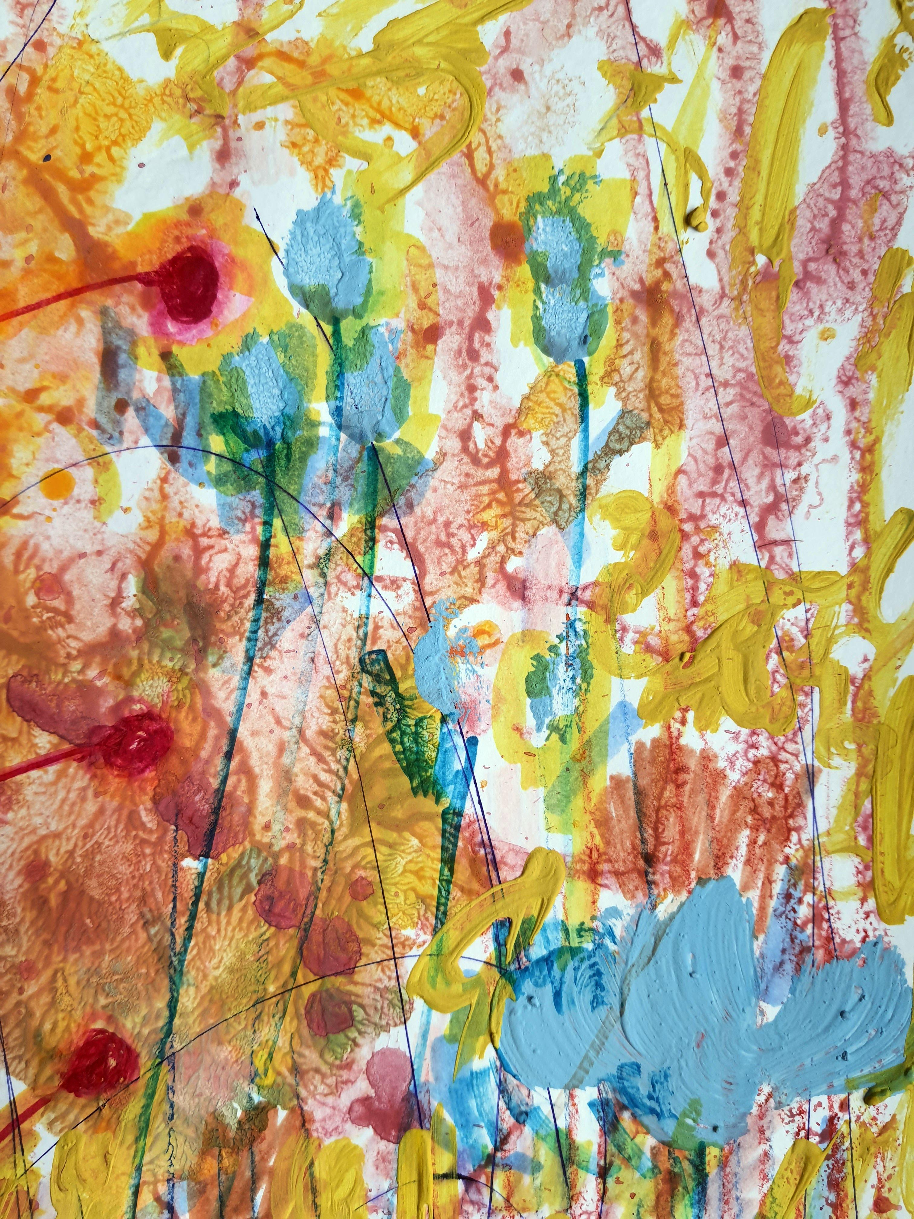 Fantasy with Flowers 94 For Sale 1