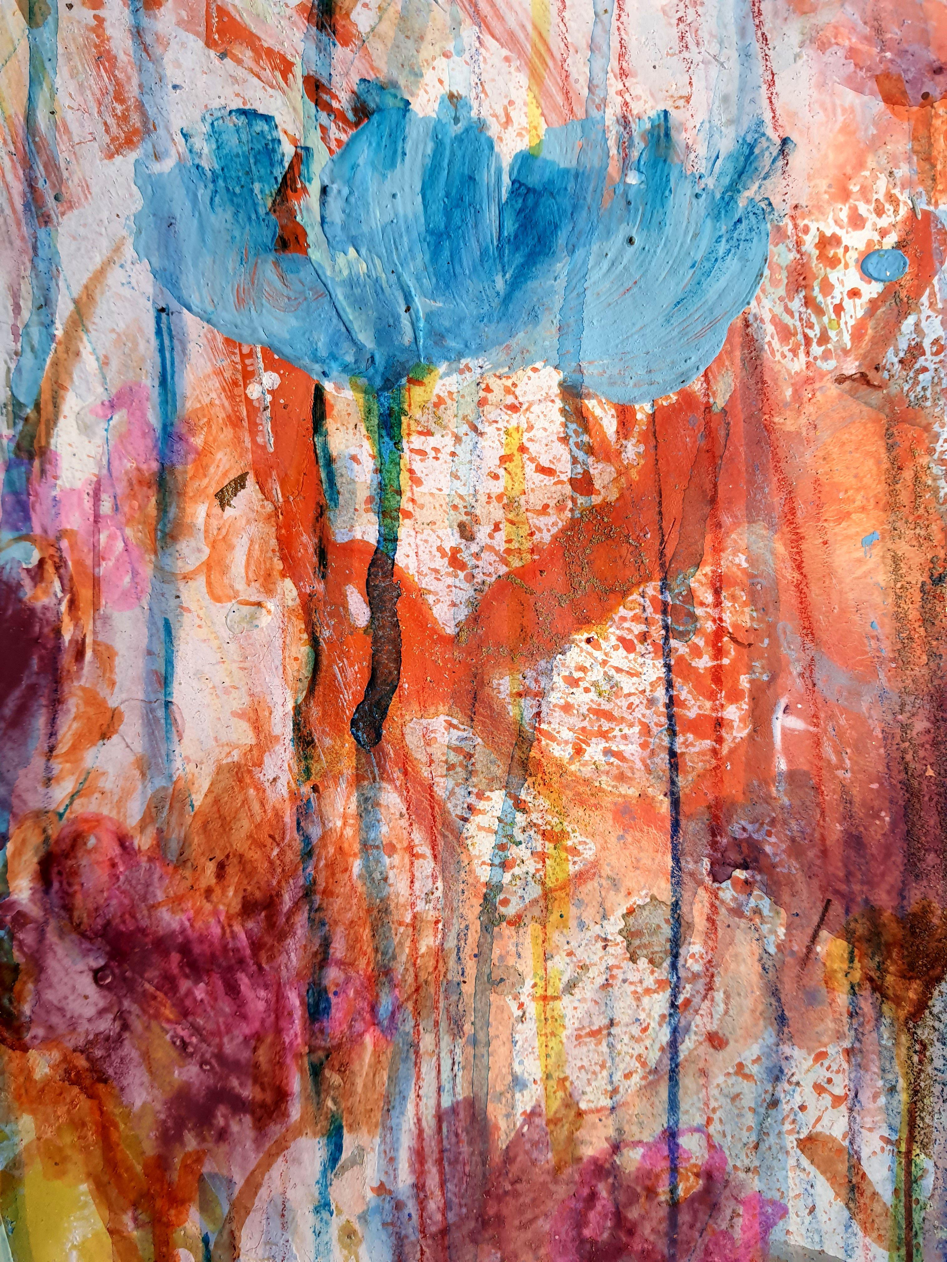 Fantasía con flores 95 en venta 6