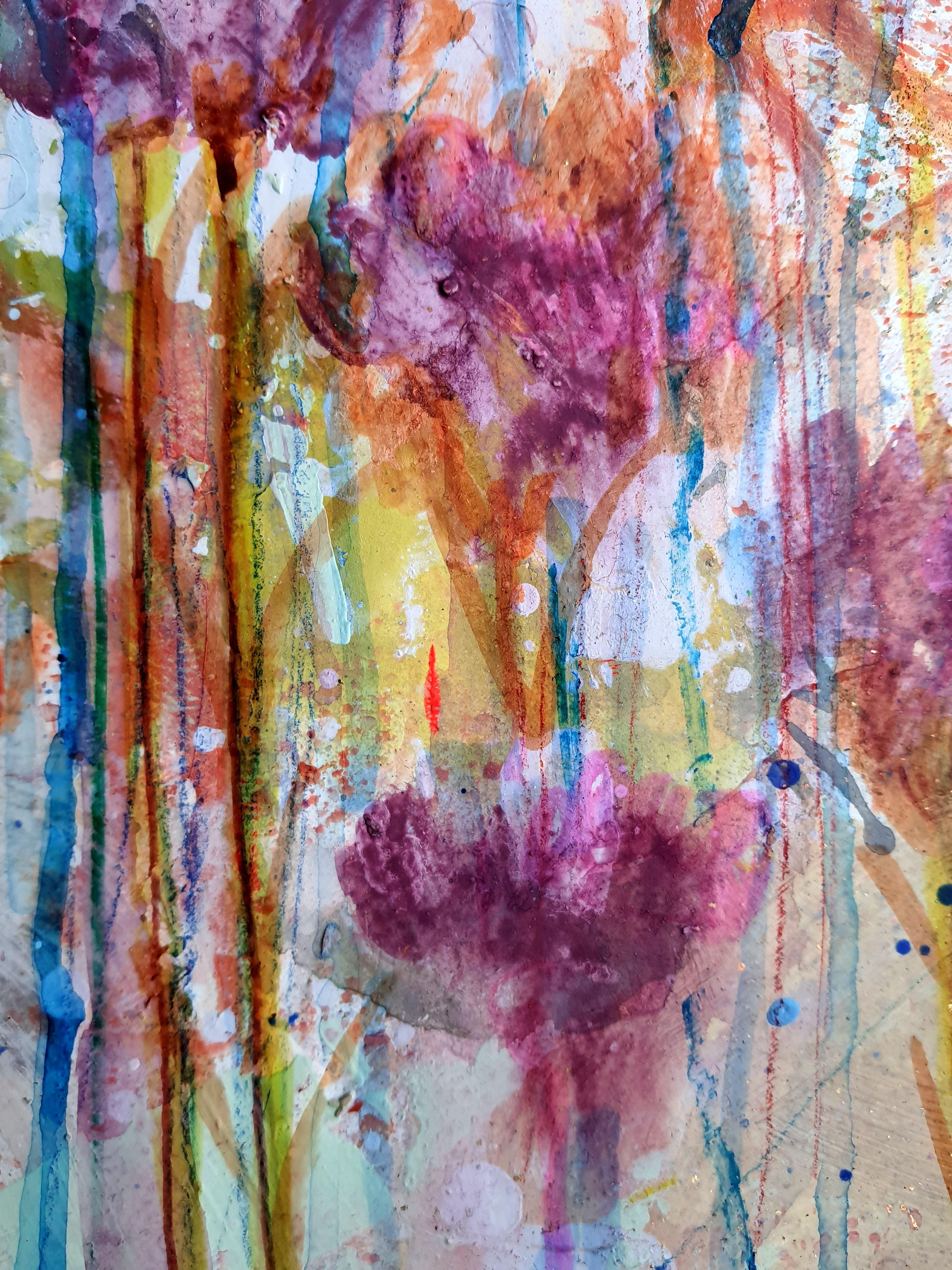 Fantasía con flores 95 en venta 8