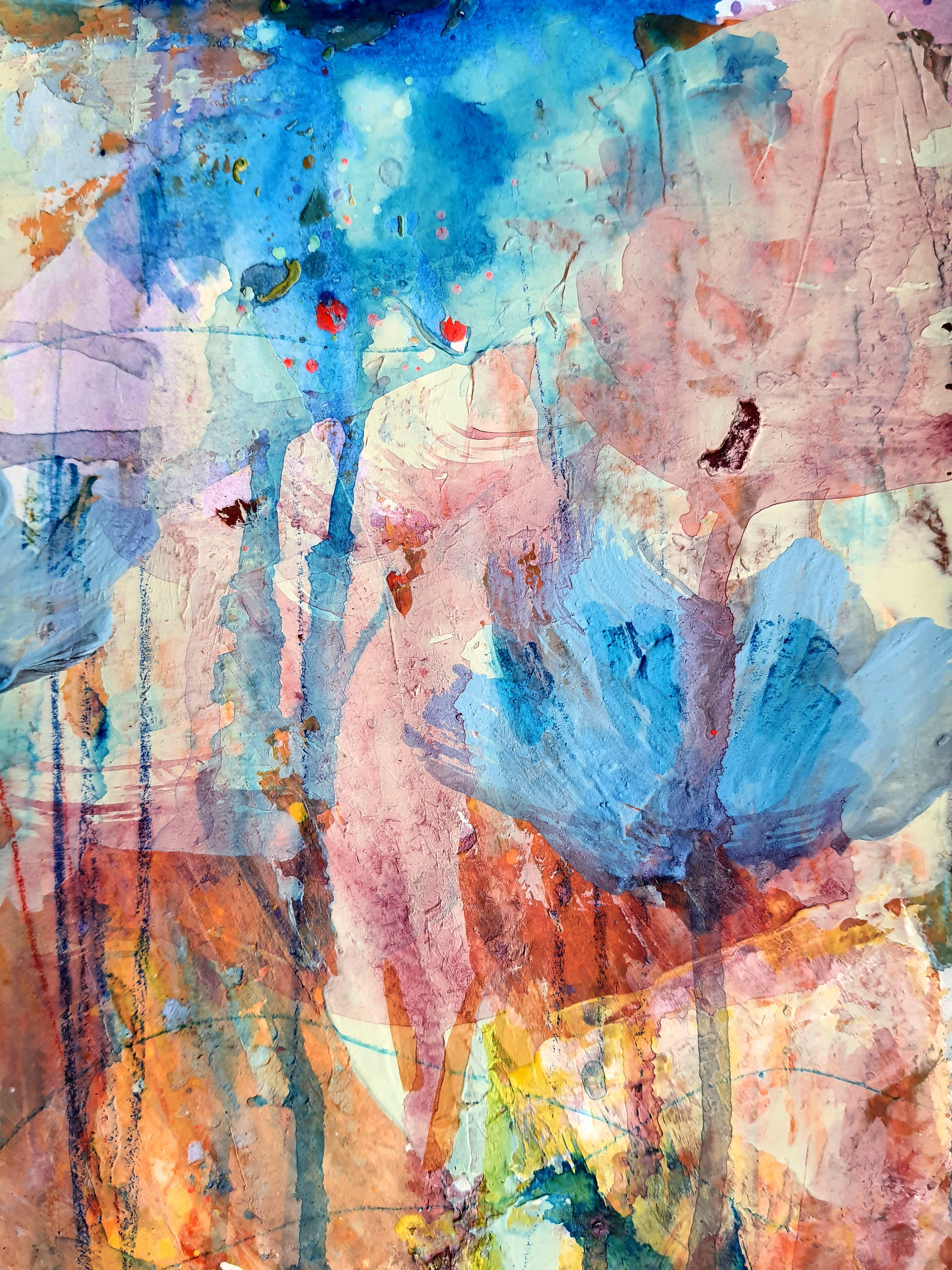 Fantasía con flores 95 en venta 3