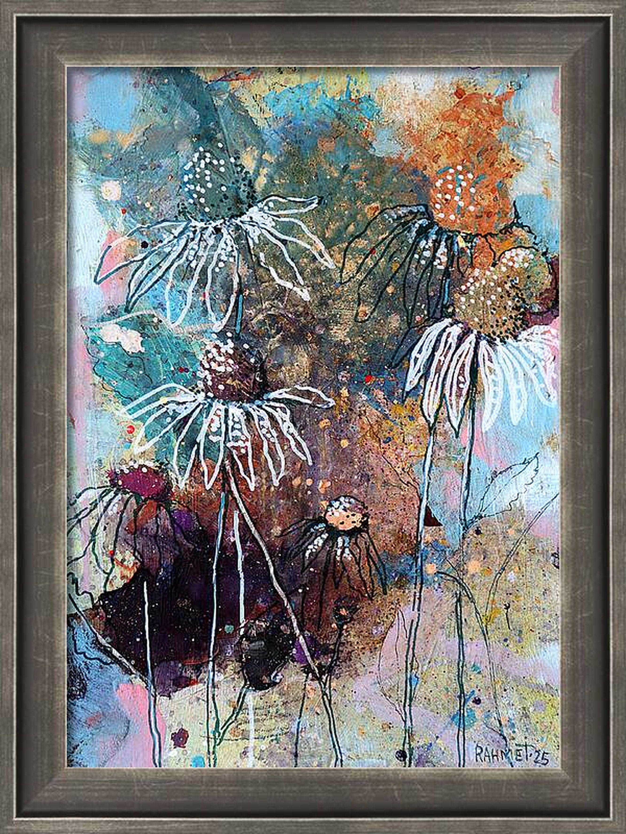 Fleurs 10 - Painting de RAKHMET REDZHEPOV (RAMZI)