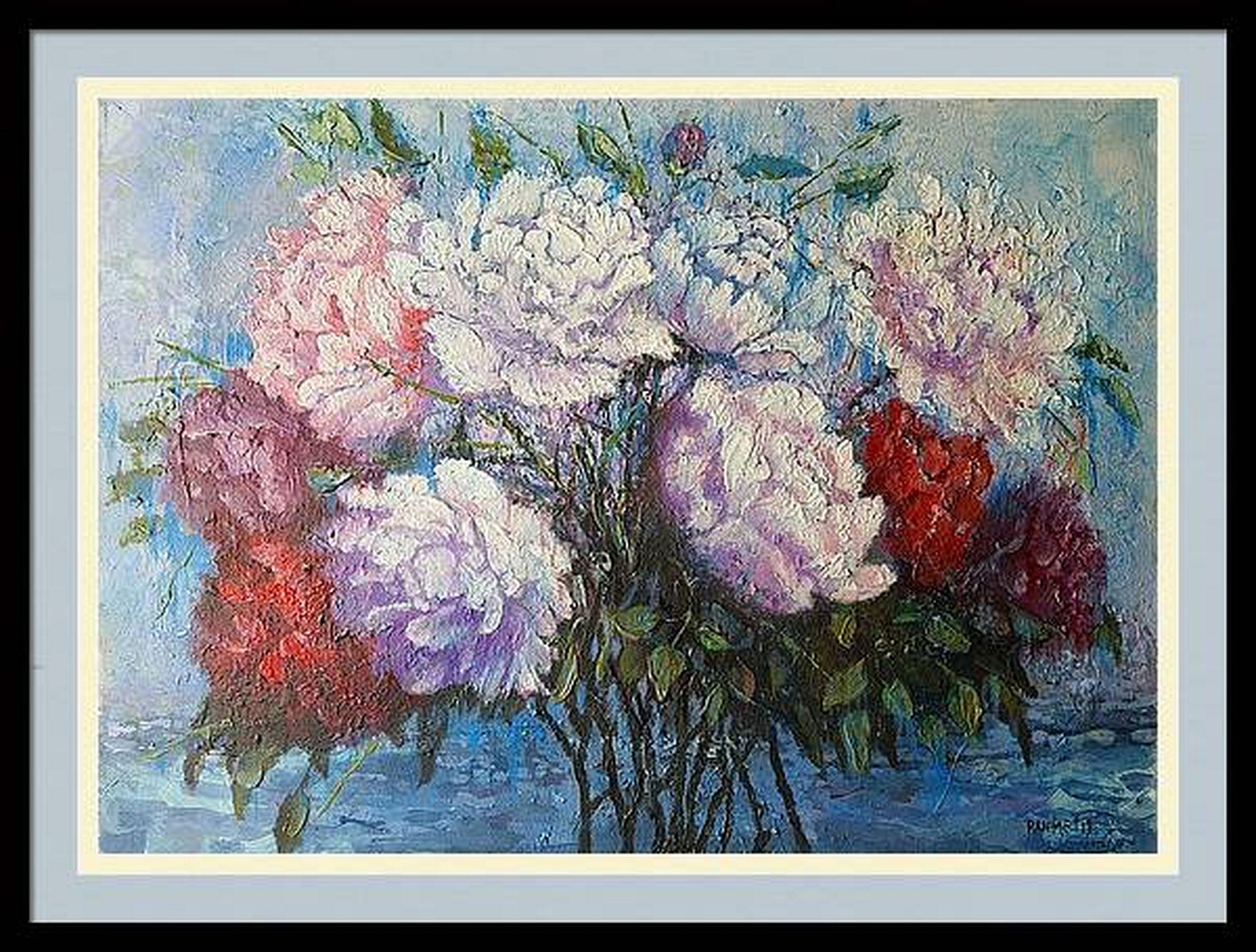 Flowers on the background of the Sea  For Sale 8