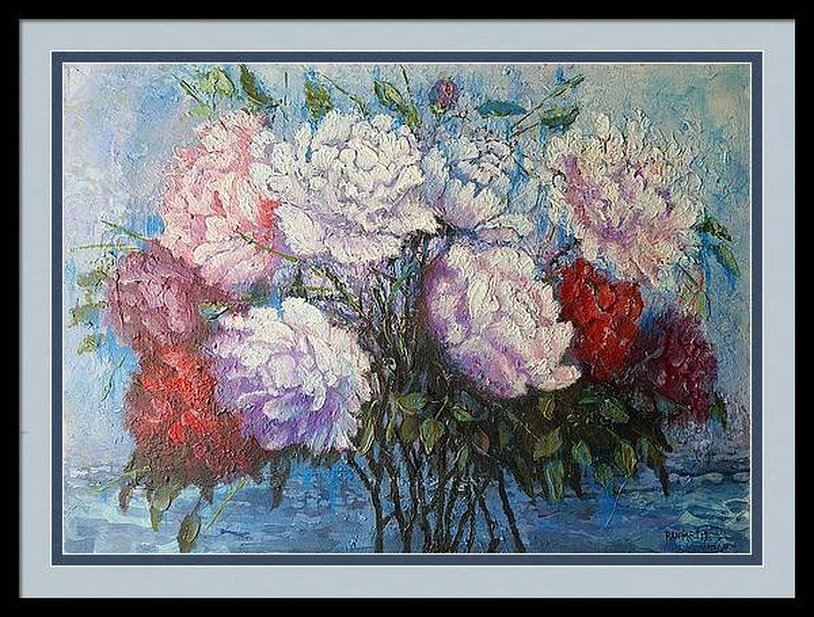 Flowers on the background of the Sea  For Sale 9