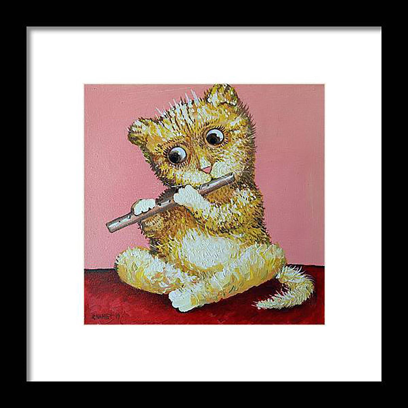 FLUTIST - Painting by RAKHMET REDZHEPOV (RAMZI)