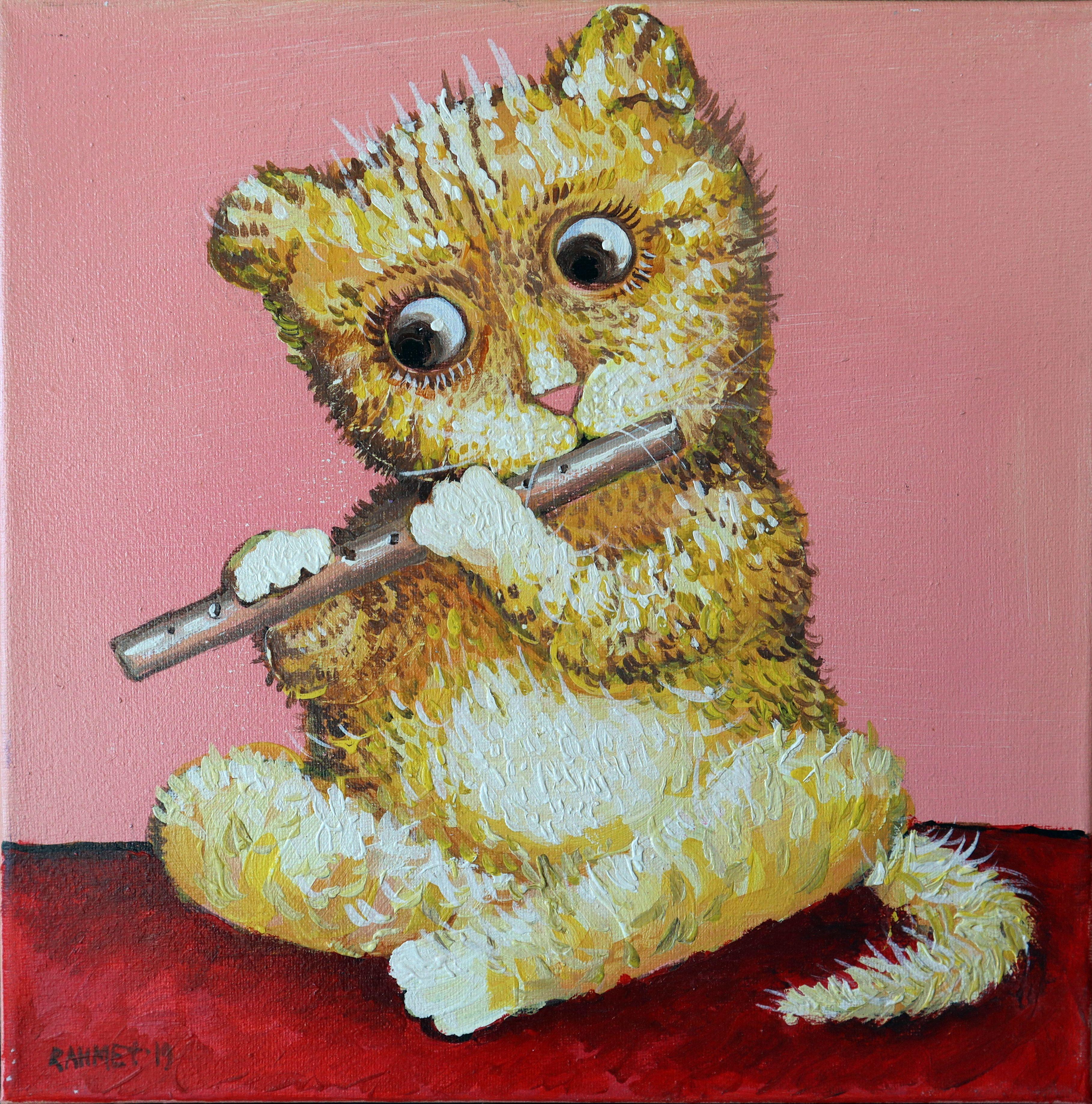RAKHMET REDZHEPOV (RAMZI) Animal Painting - FLUTIST