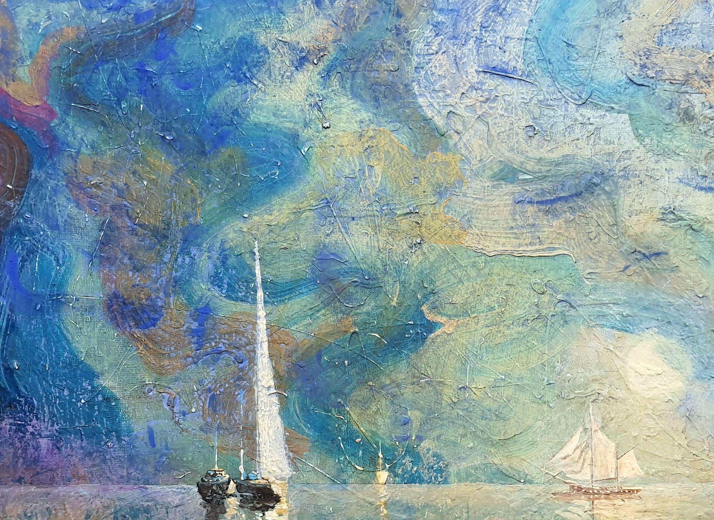 Full Calm – Painting von RAKHMET REDZHEPOV (RAMZI)