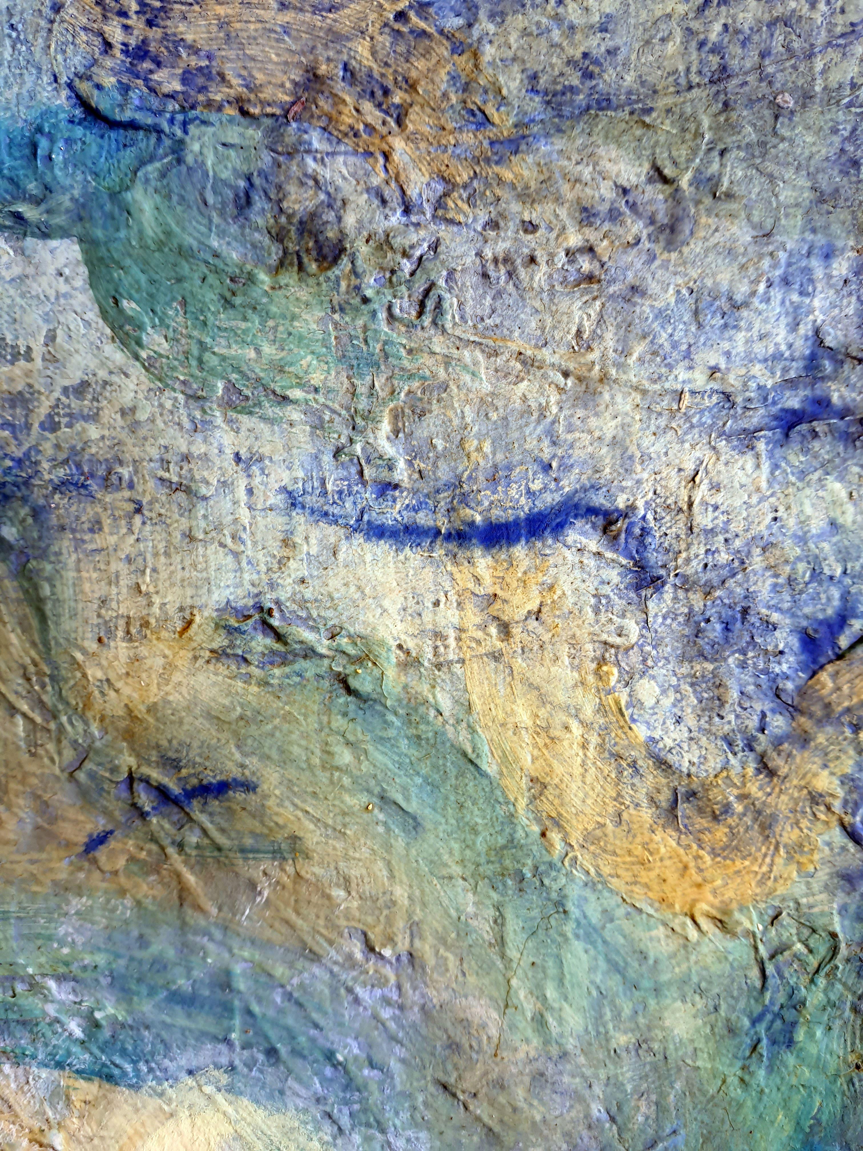 Full Calm (Grau), Landscape Painting, von RAKHMET REDZHEPOV (RAMZI)
