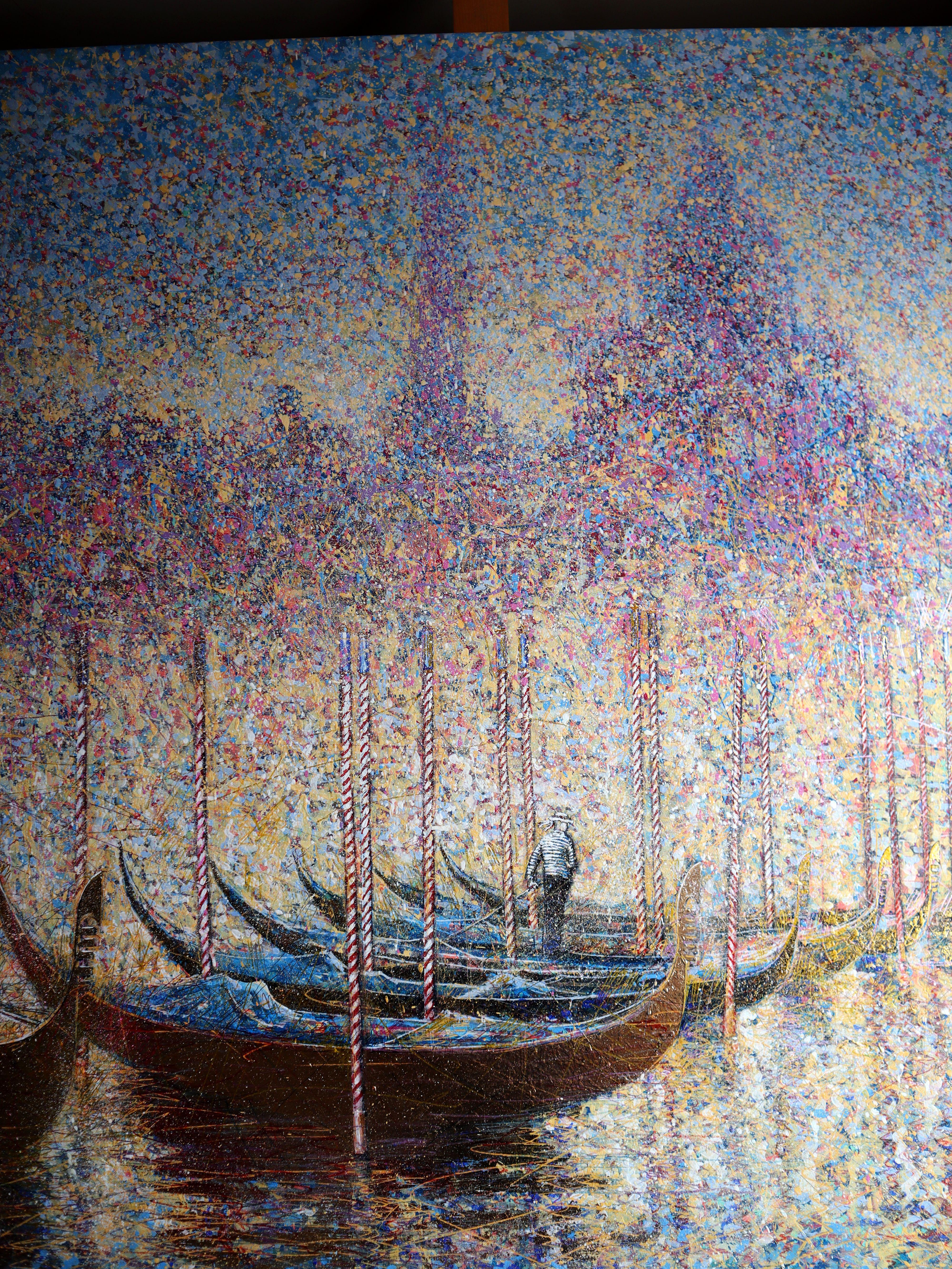 Golden Gondolas of Venice 5