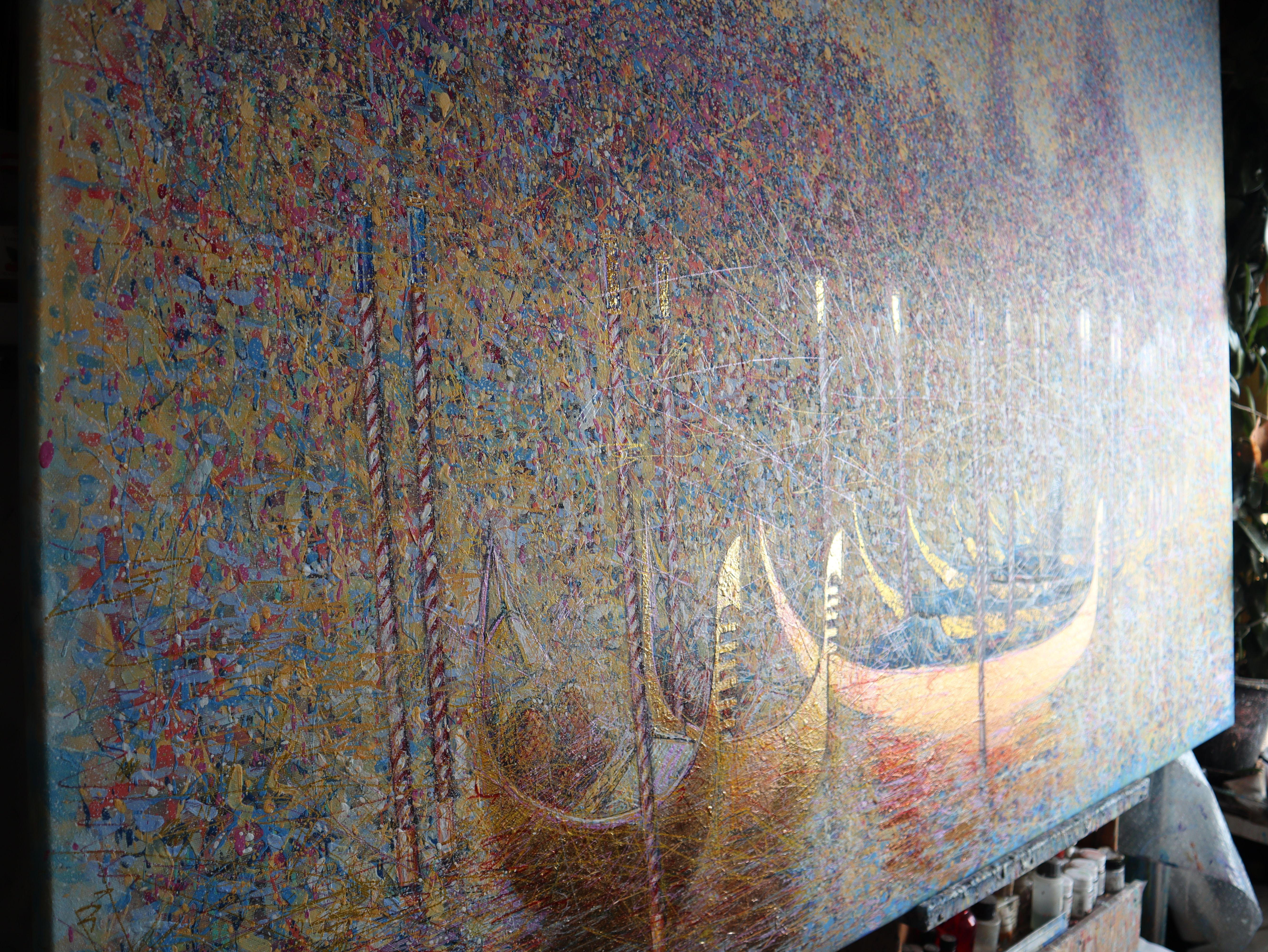 Golden Gondolas of Venice 1