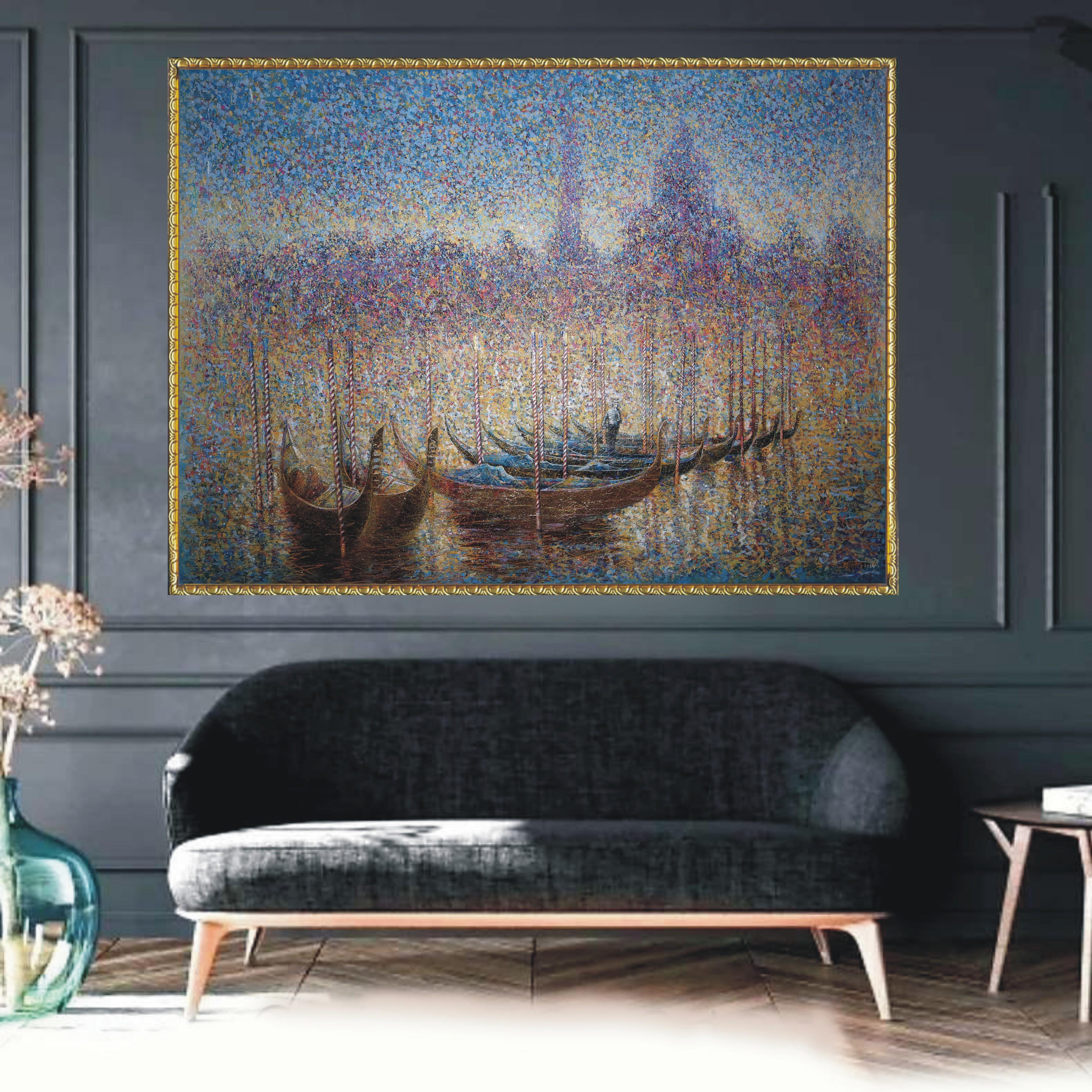 Golden Gondolas of Venice 2