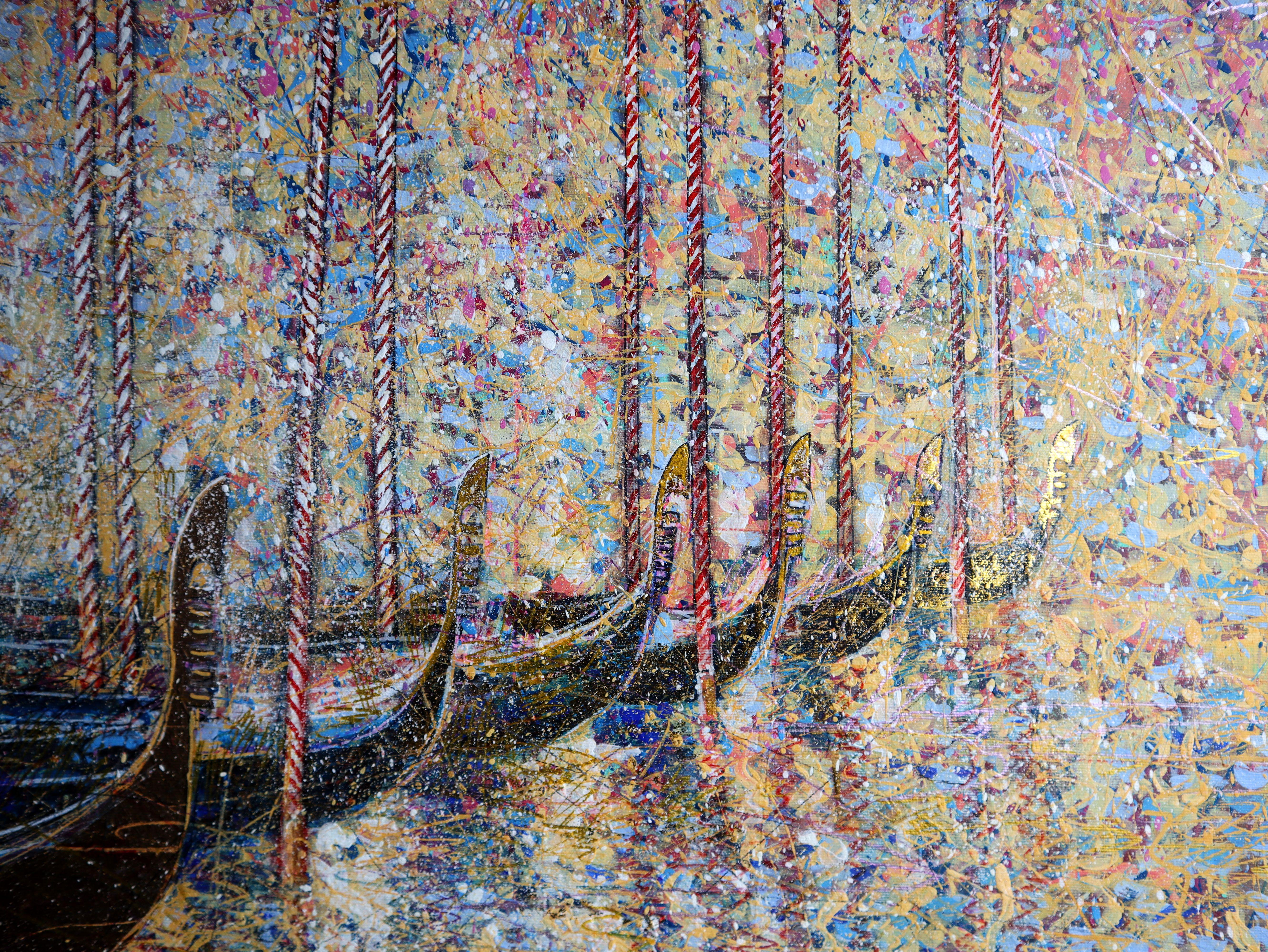 Golden Gondolas of Venice 4